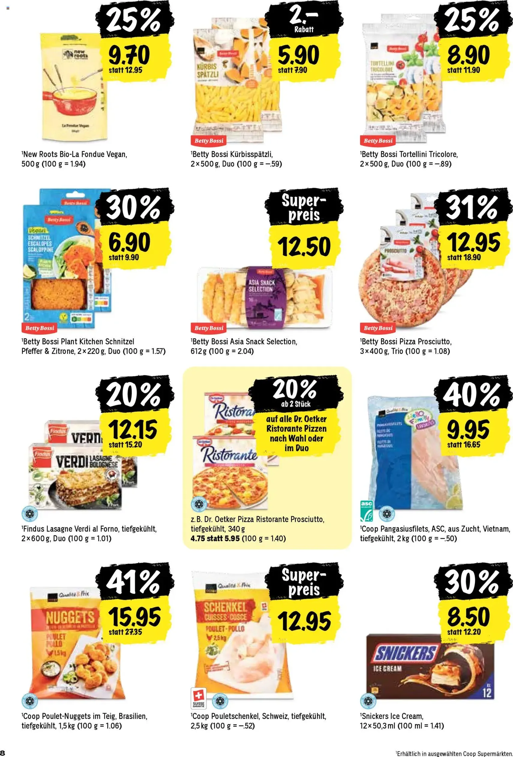 Coop Aktionen - Gültiger Prospekt ab 30.10.2025, Seite 8 von insgesamt 24 Coop Aktionen - Gültiger Prospekt ab 30.10.2025, Seite 8 von insgesamt 24