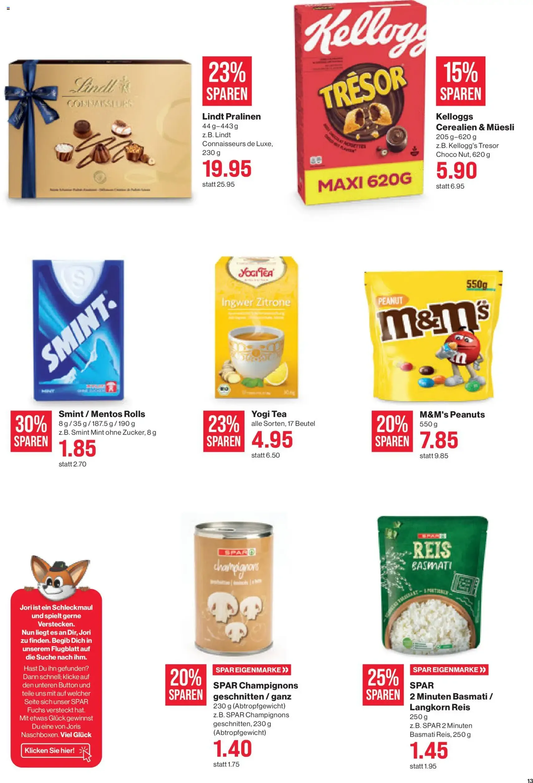 SPAR Aktionen - Gültiger Prospekt ab 30.10.2025, Seite 13 von insgesamt 25 SPAR Aktionen - Gültiger Prospekt ab 30.10.2025, Seite 13 von insgesamt 25