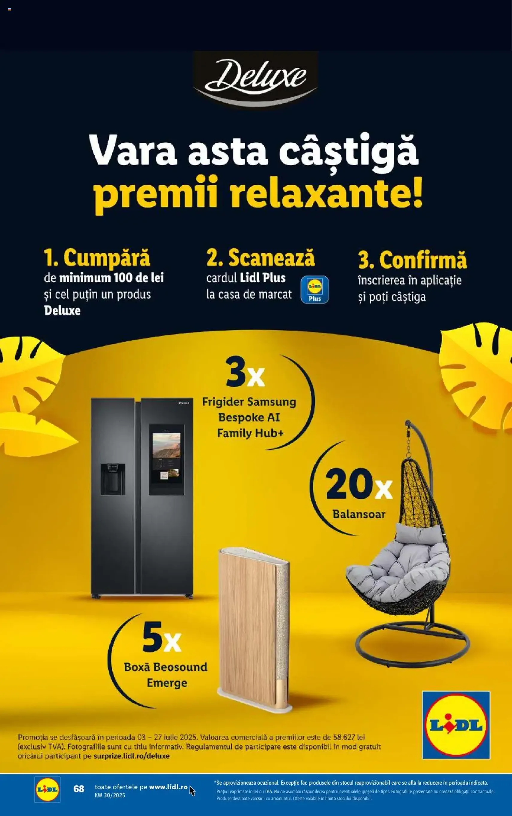 Catalog Lidl - cataloage valabile începând cu 21.07.2025 pagina 68 din 74 Catalog Lidl - cataloage valabile începând cu 21.07.2025 pagina 68 din 74