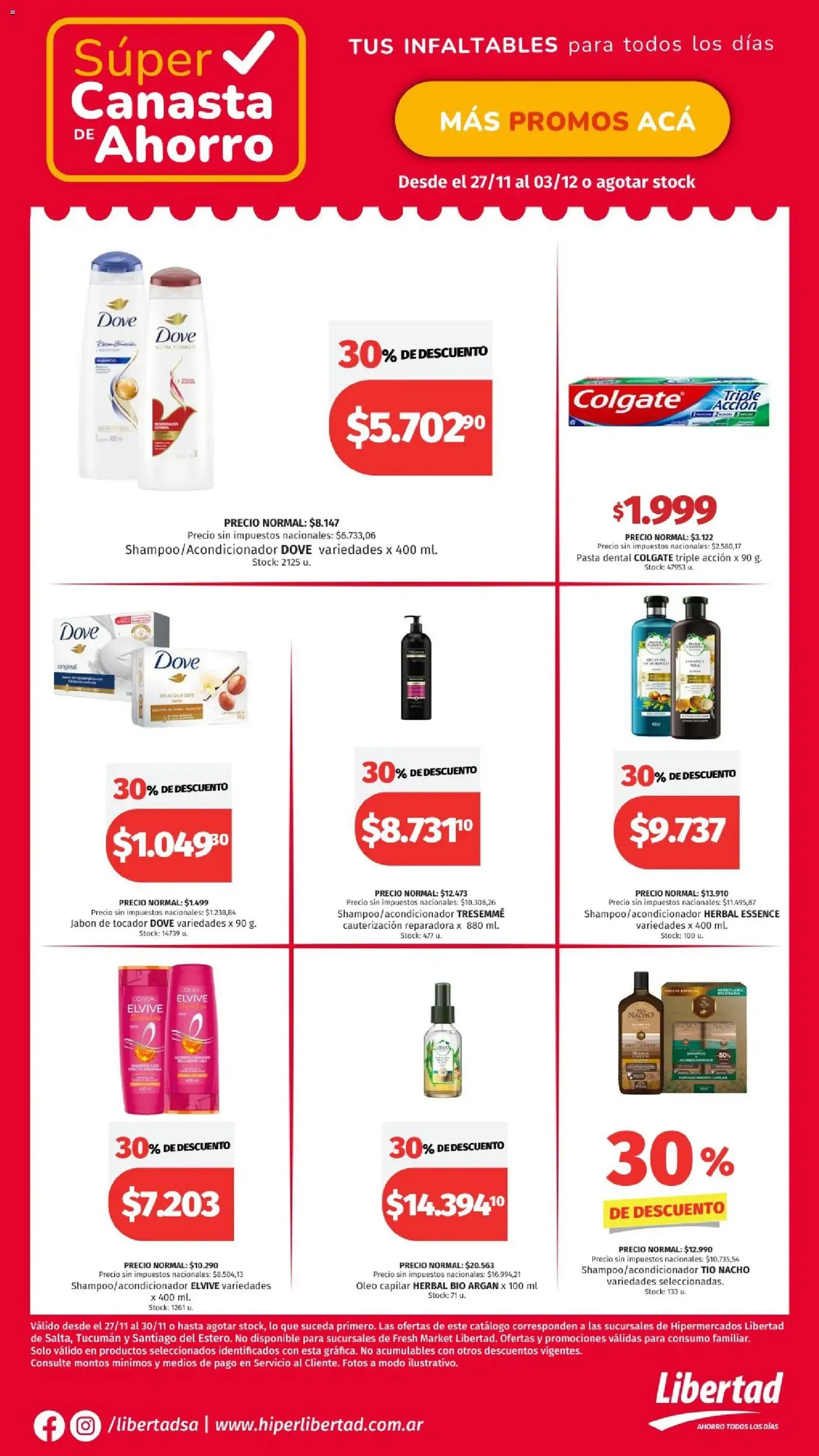 Hipermercado Libertad catálogo - folleto válido desde 27/11/2025 página 6 de 6
