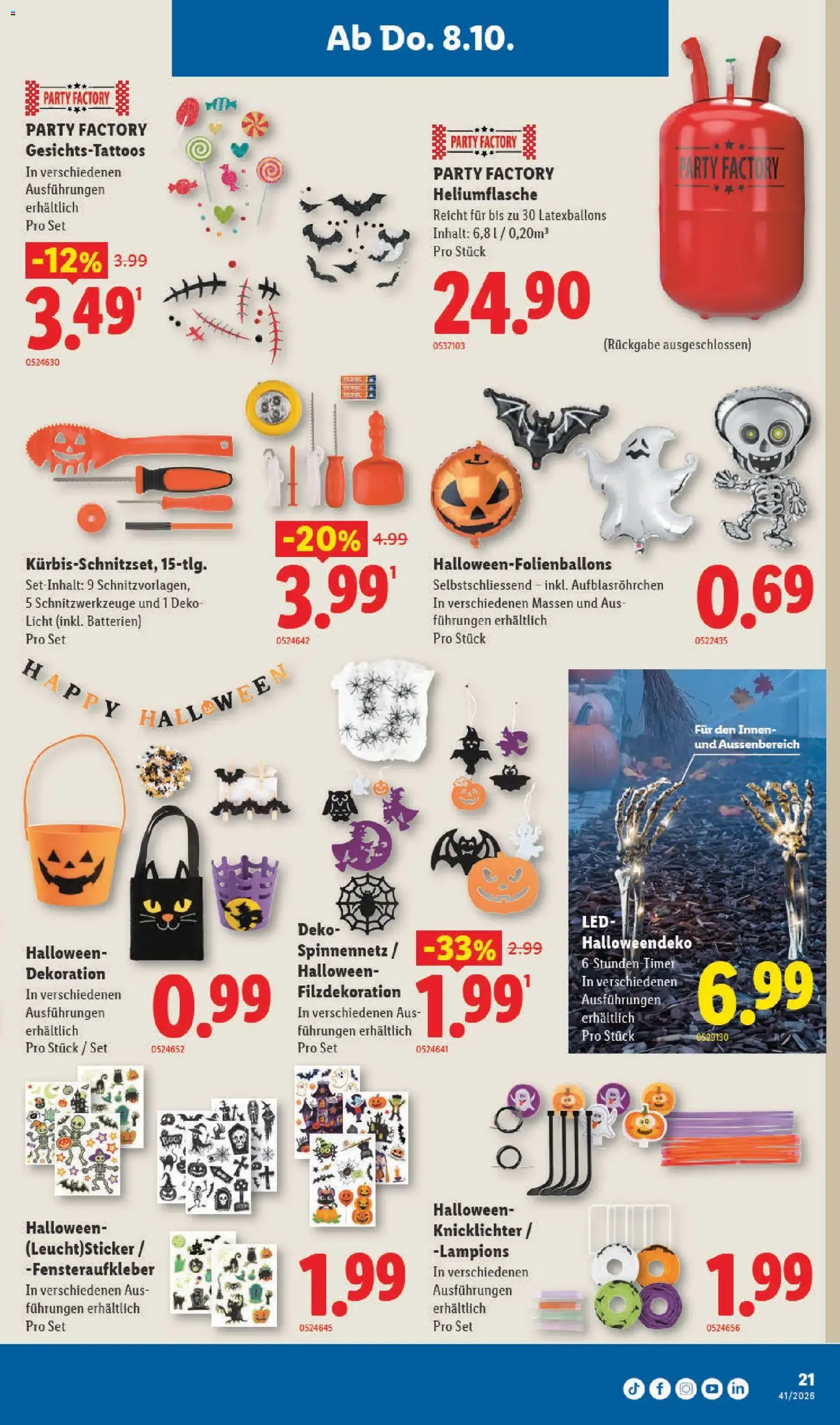 Lidl aktionen - Gültiger Prospekt ab 08.10.2026, Seite 21 von insgesamt 45