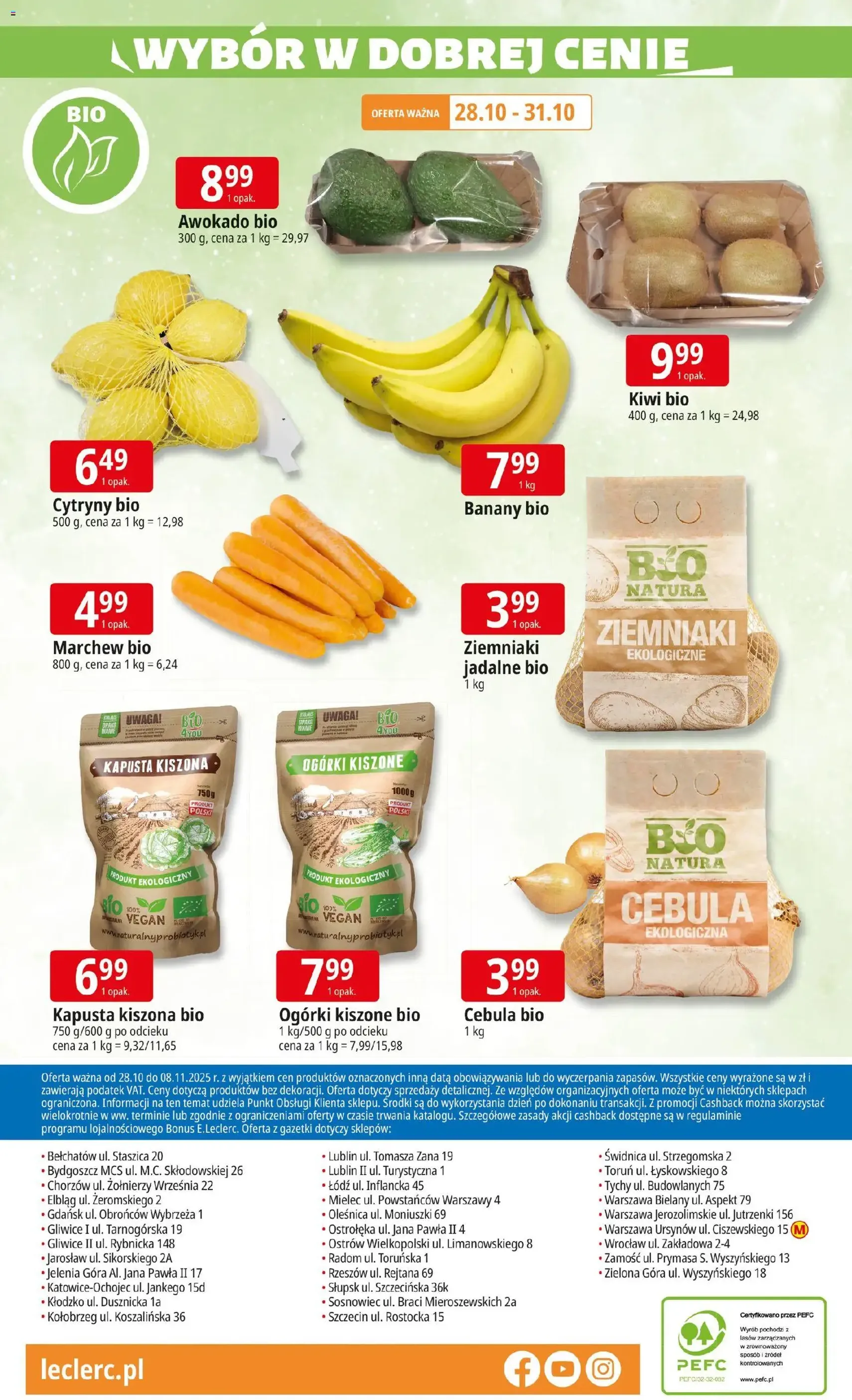 E.Leclerc Gazetka - ważny gazetka od 28.10.2025 strona 12 z 12 E.Leclerc Gazetka - ważny gazetka od 28.10.2025 strona 12 z 12
