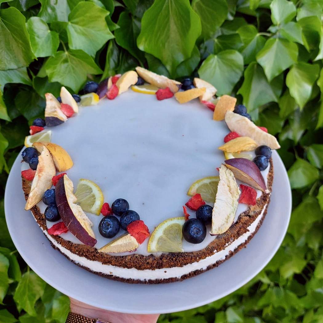 Maanzaadcake zonder meel