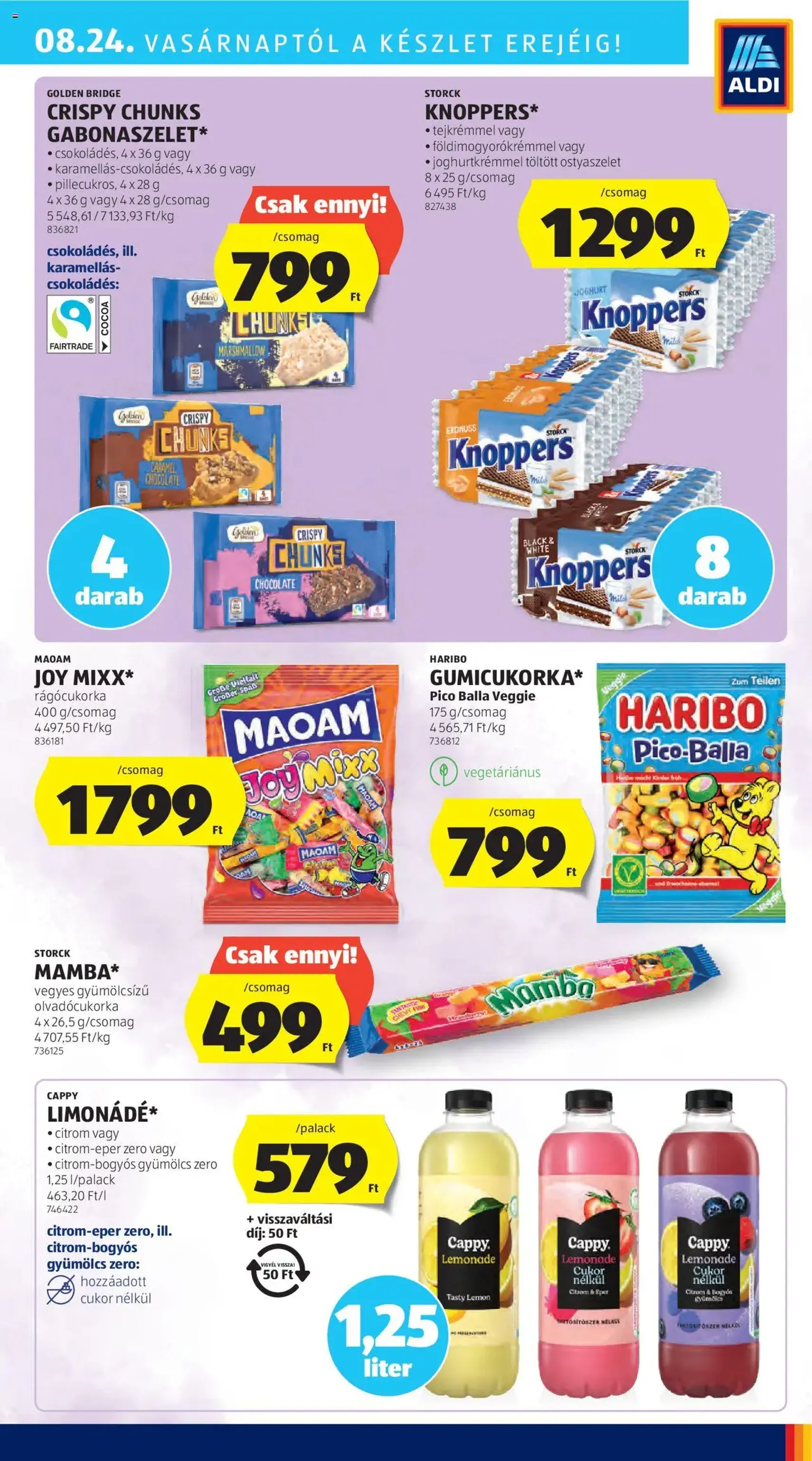 Aldi Akciós újság - 2025.08.21. érvényes szórólap 35 oldal 46 oldalból
