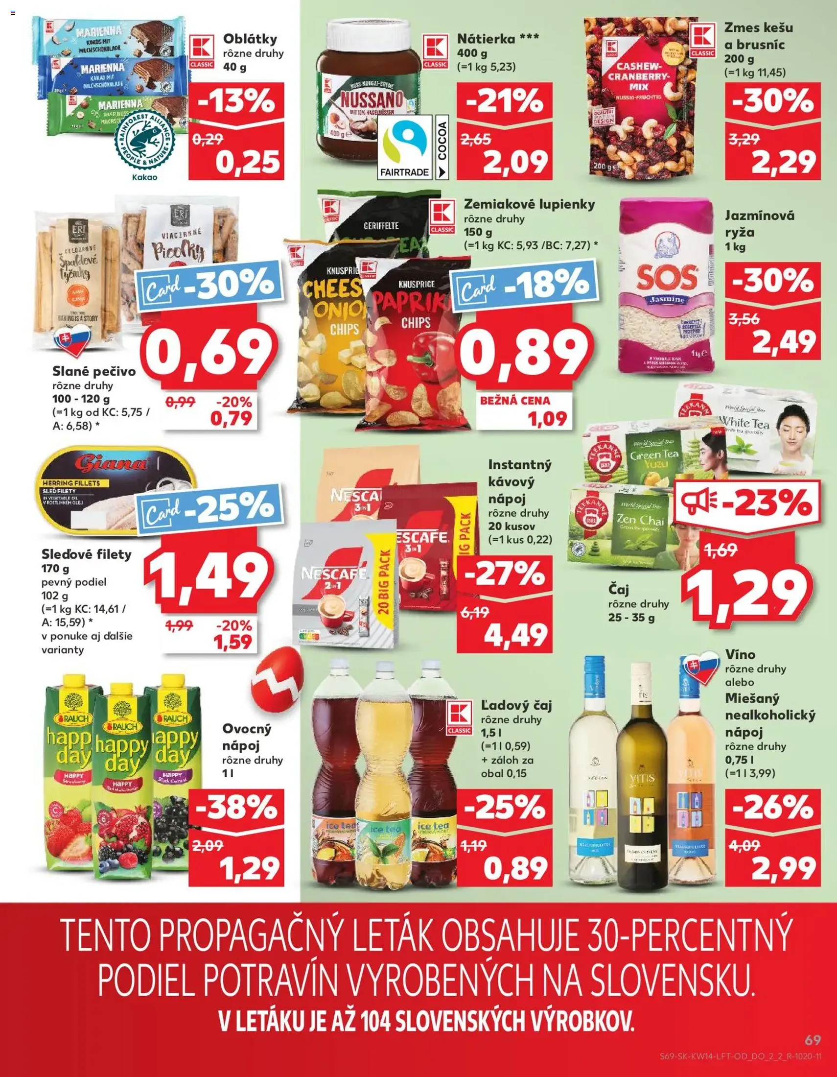Kaufland leták - platný leták od 01.04.2026 strana 69 z 72