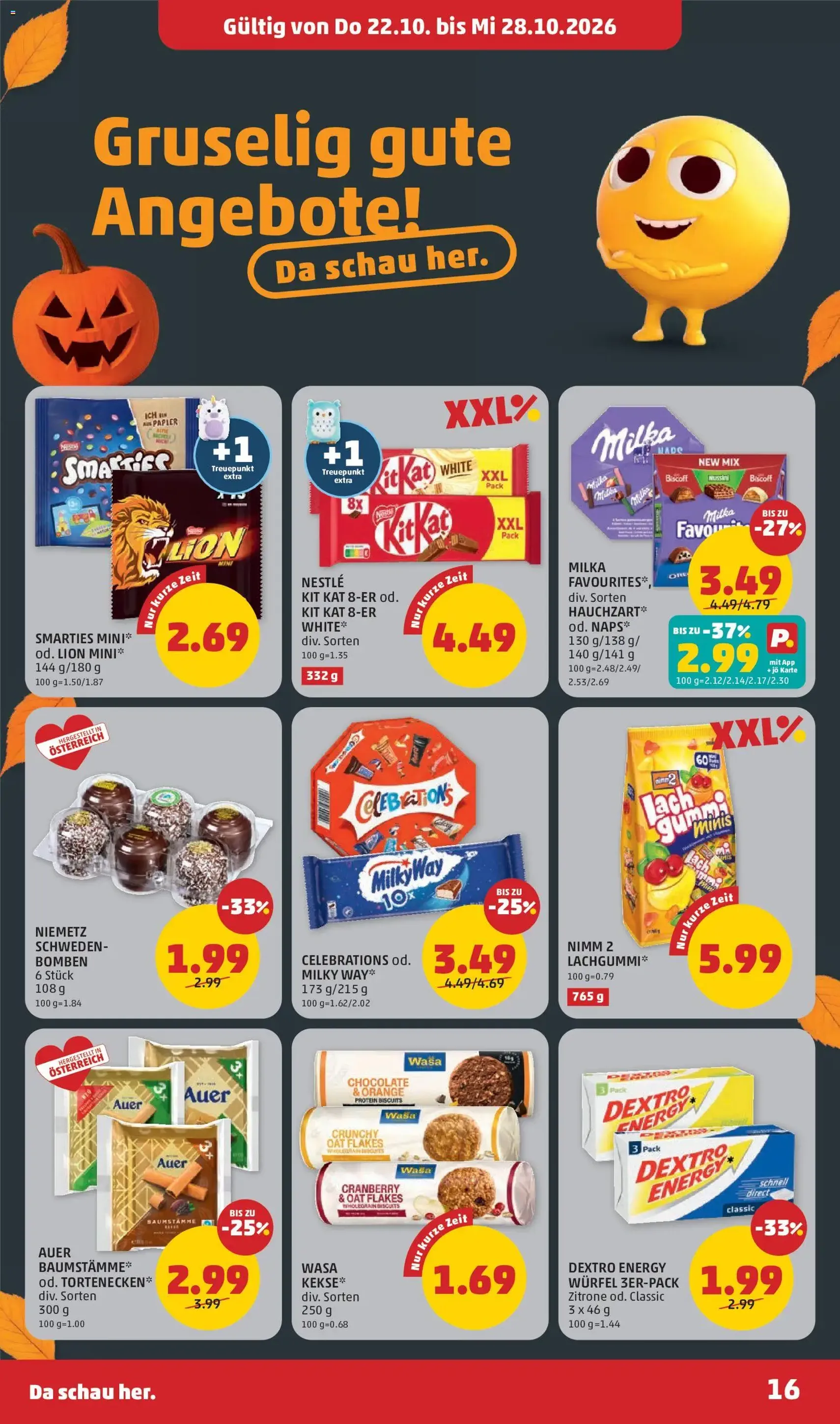Penny Markt Flugblatt - Gültiger Prospekt ab 22.10.2026, Seite 16 von insgesamt 32