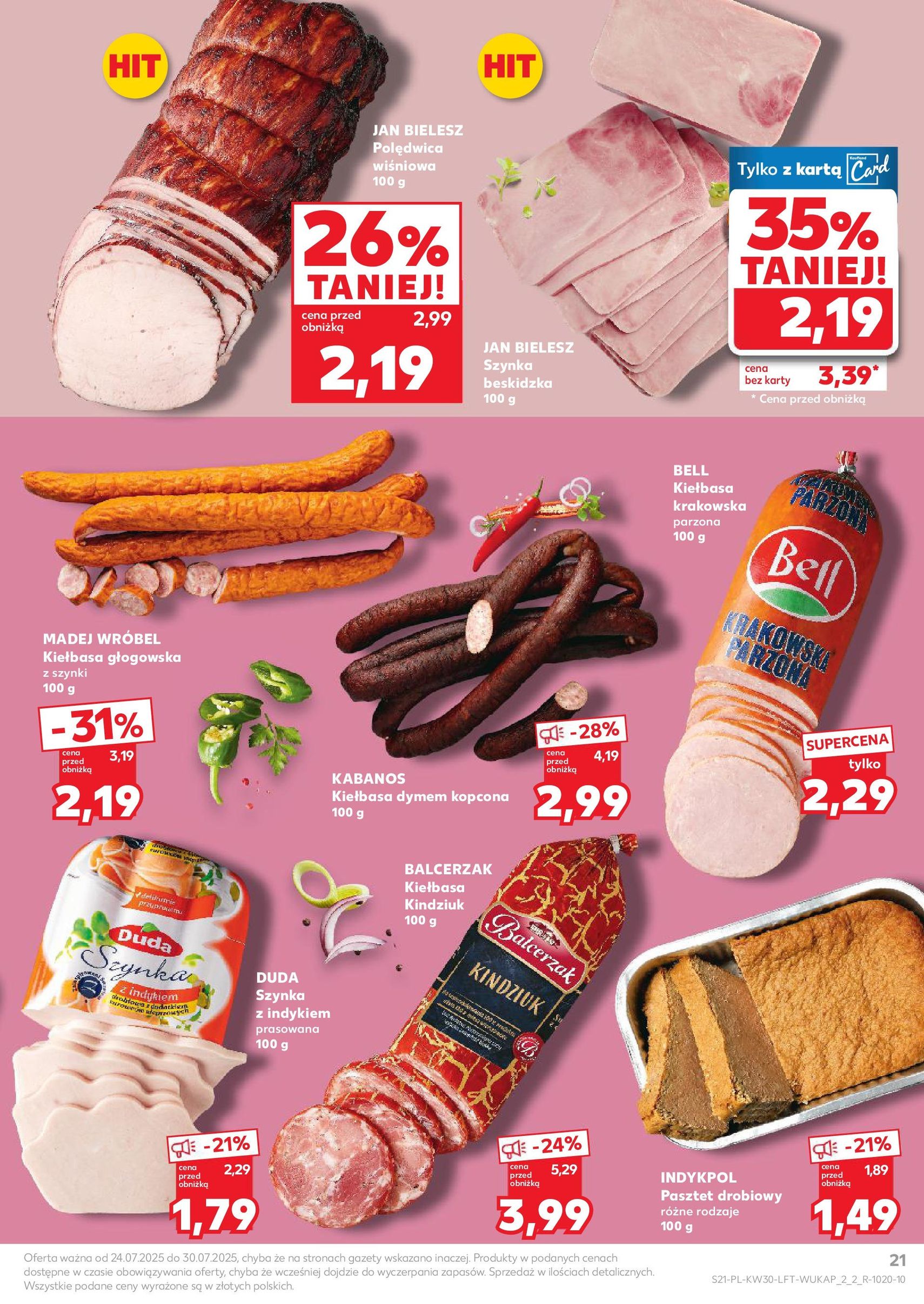Kaufland gazetka - ważny gazetka od 24.07.2025 strona 21 z 51 Kaufland gazetka - ważny gazetka od 24.07.2025 strona 21 z 51