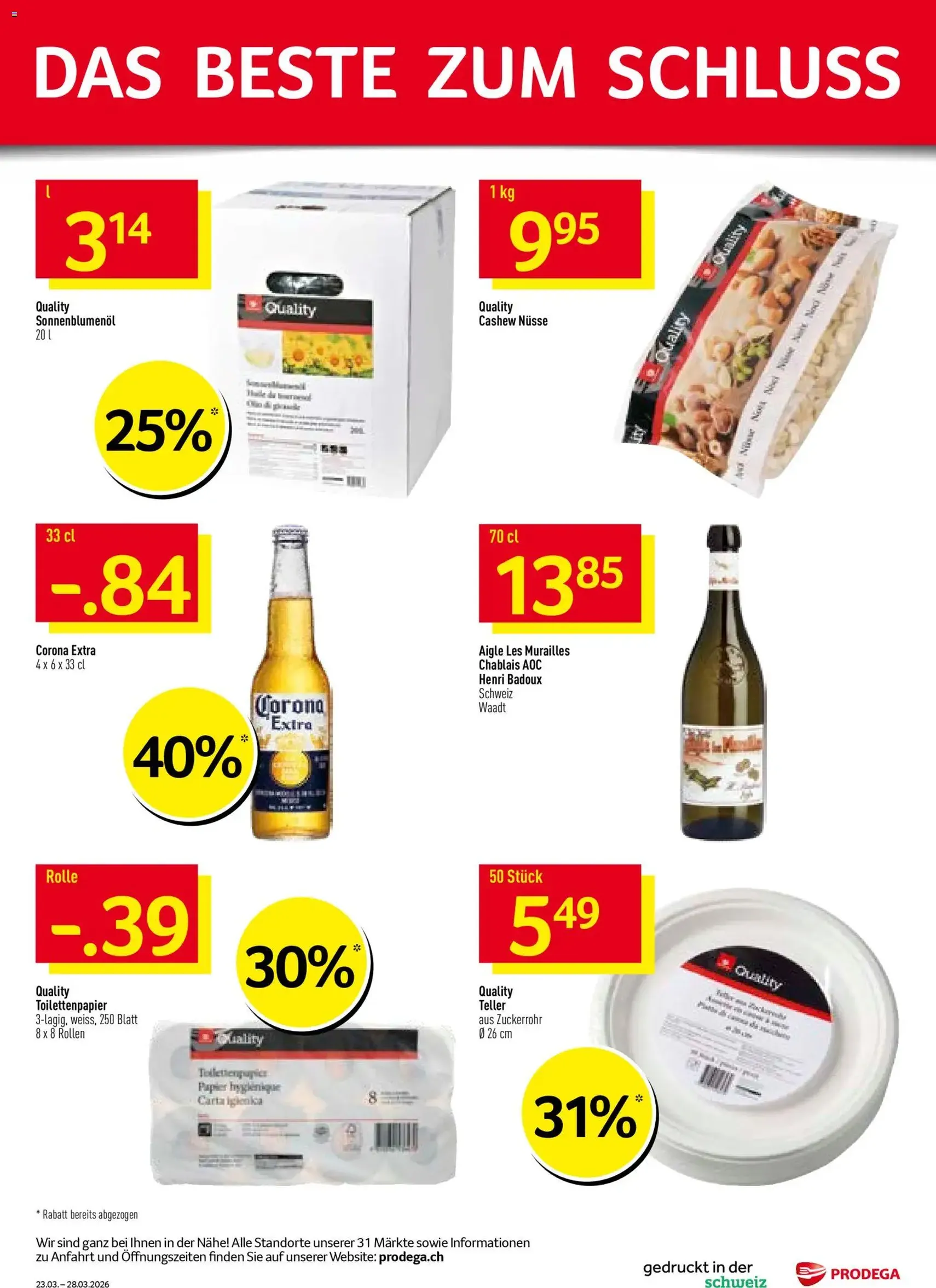 Prodega aktionen - Gültiger Prospekt ab 23.03.2026, Seite 44 von insgesamt 44