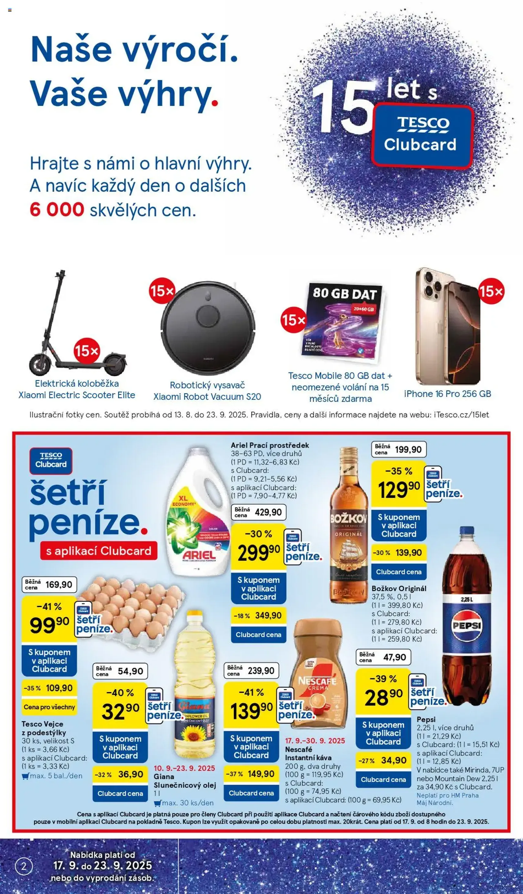 Tesco leták - Hypermarket - platný leták od 17.09.2025 strana 2 z 33