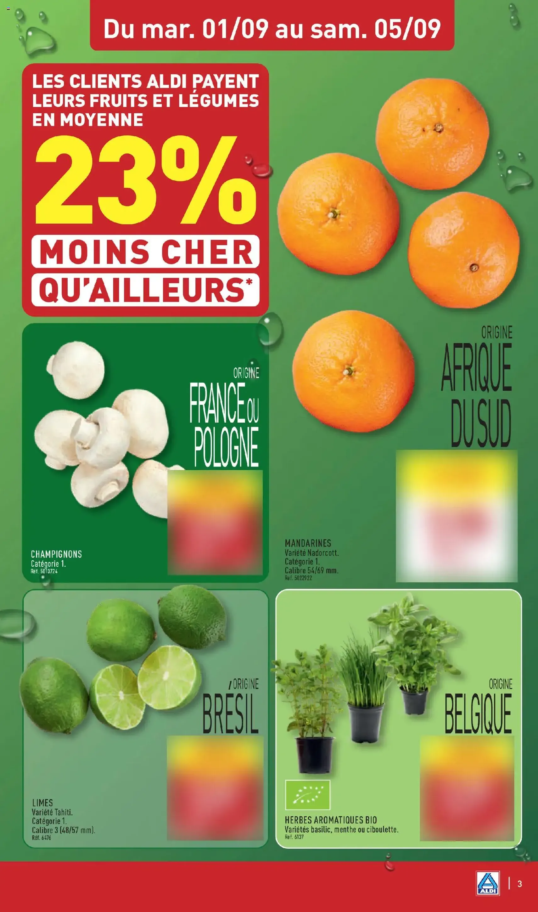 Aldi catalogue - brochure valable à partir du 01/09/2026, page 5 sur 54