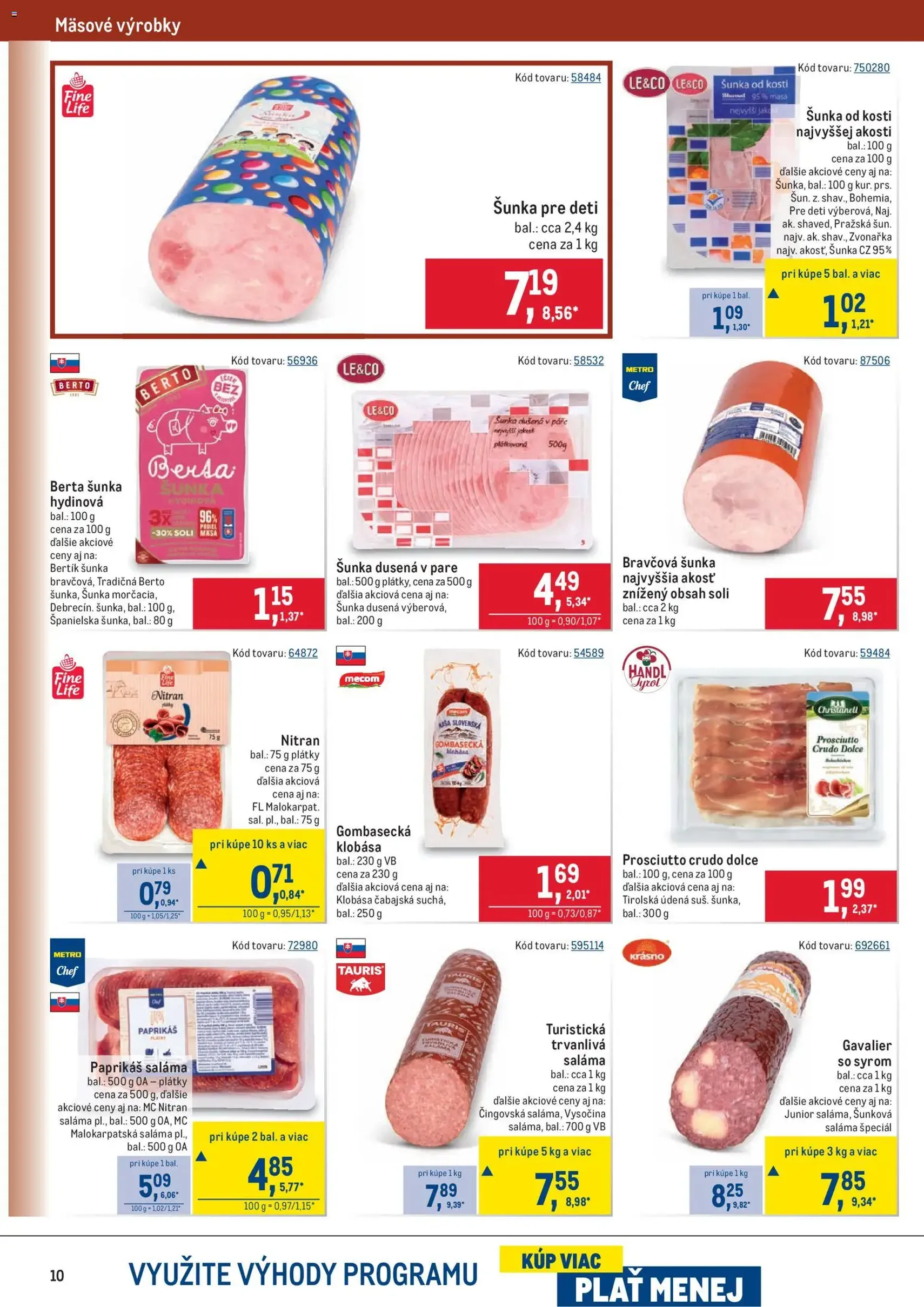Metro maloobchod - platný leták od 02.01.2026 strana 10 z 40