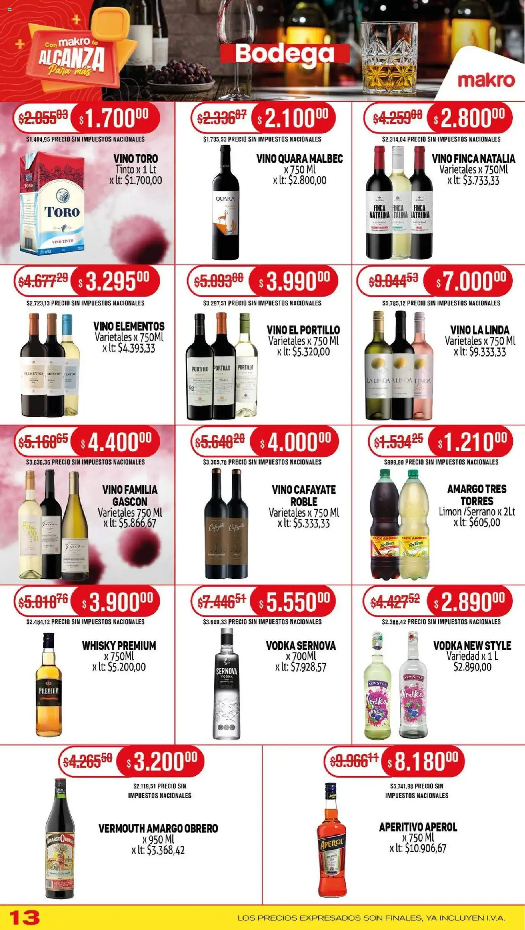 Makro ofertas - folleto válido desde 25/09/2025 página 13 de 20