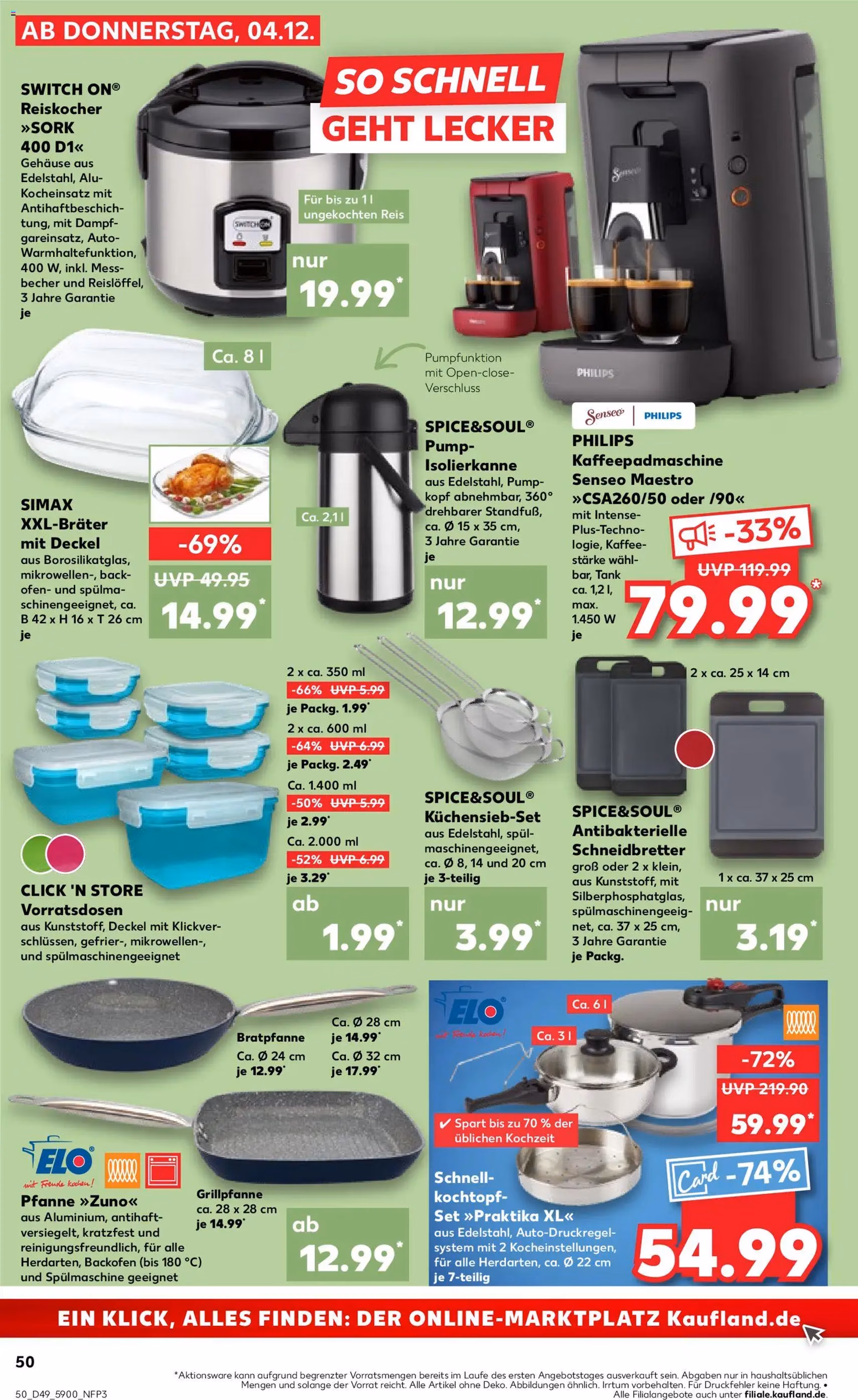 Kaufland Prospekt - Gültiger Prospekt ab 04.12.2025, Seite 50 von insgesamt 66