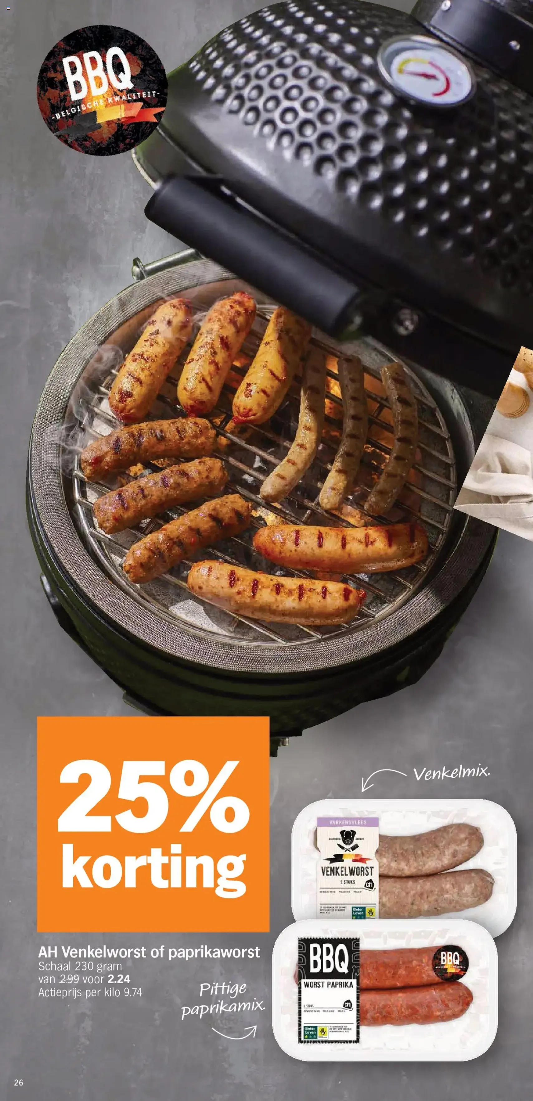 Albert Heijn Folder week / de la semaine 26 - geldige folder vanaf 22/06/2026 pagina 26 van 32