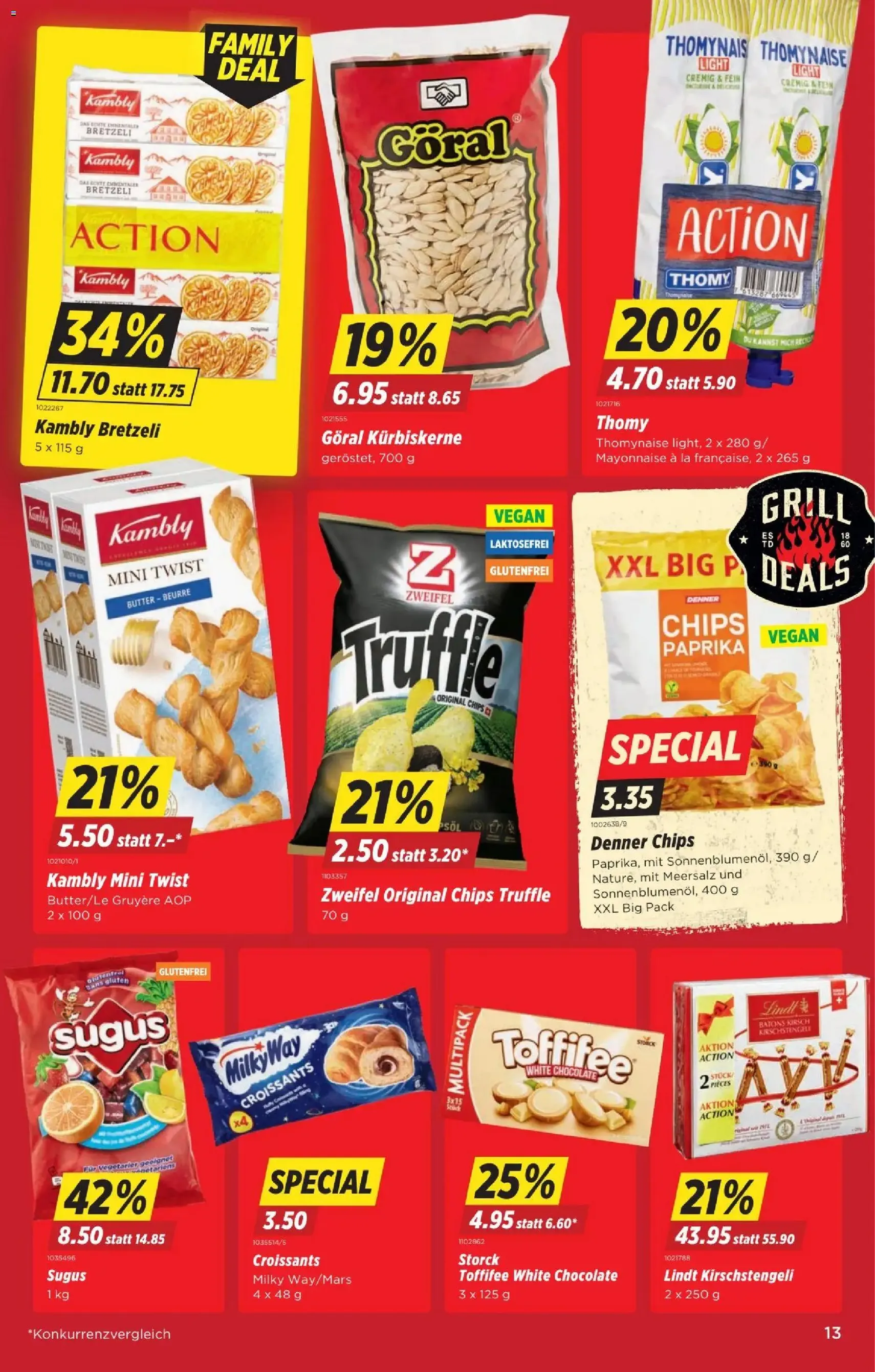 Denner aktionen - Gültiger Prospekt ab 23.04.2026, Seite 13 von insgesamt 22