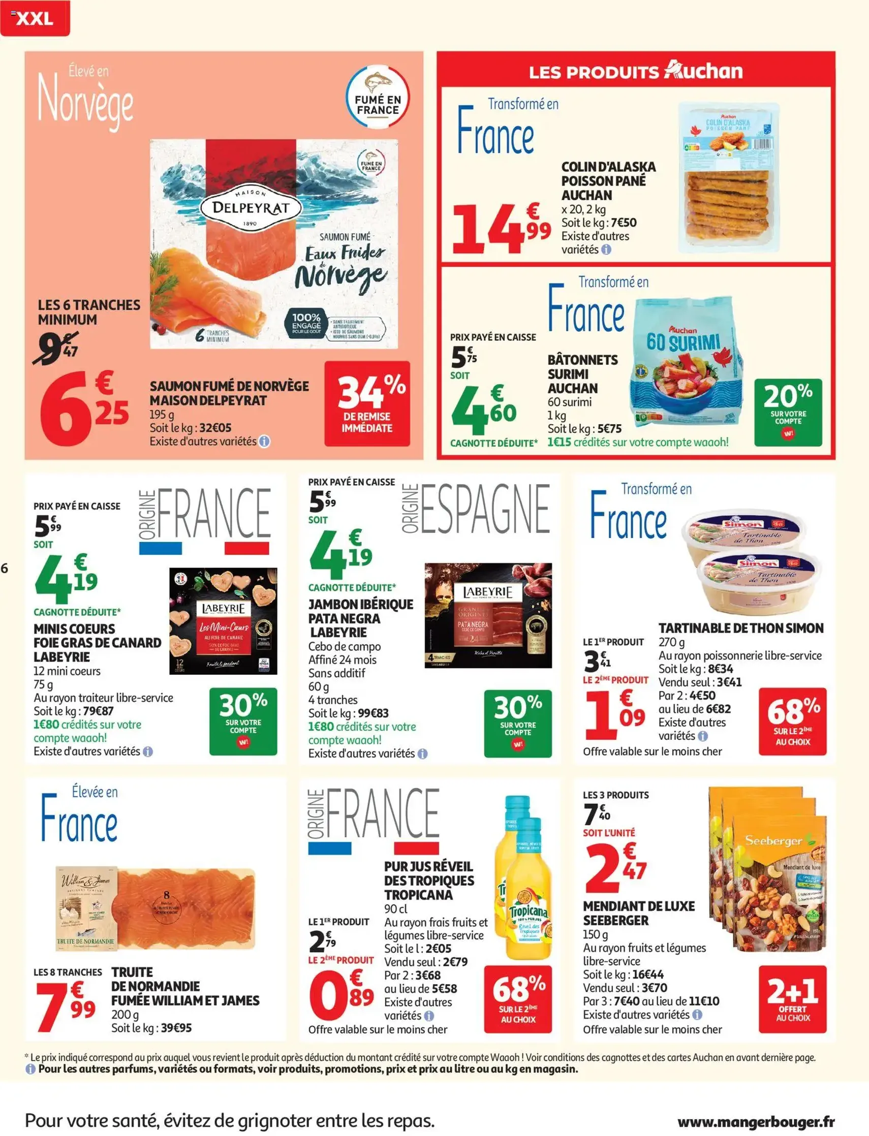 Auchan prospectus - brochure valable à partir du 27/05/2026, page 6 sur 36