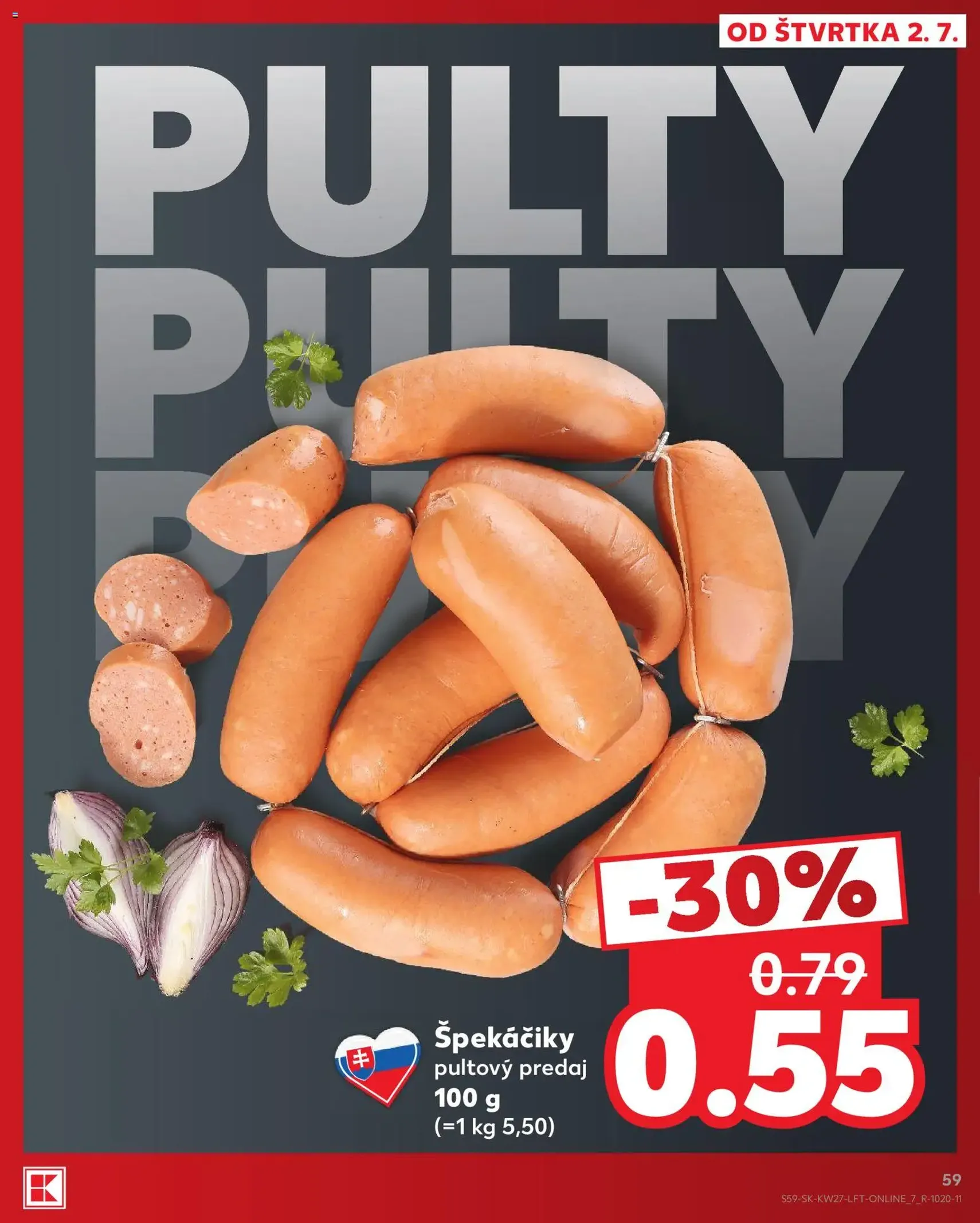 Kaufland leták - platný leták od 02.07.2026 strana 59 z 80