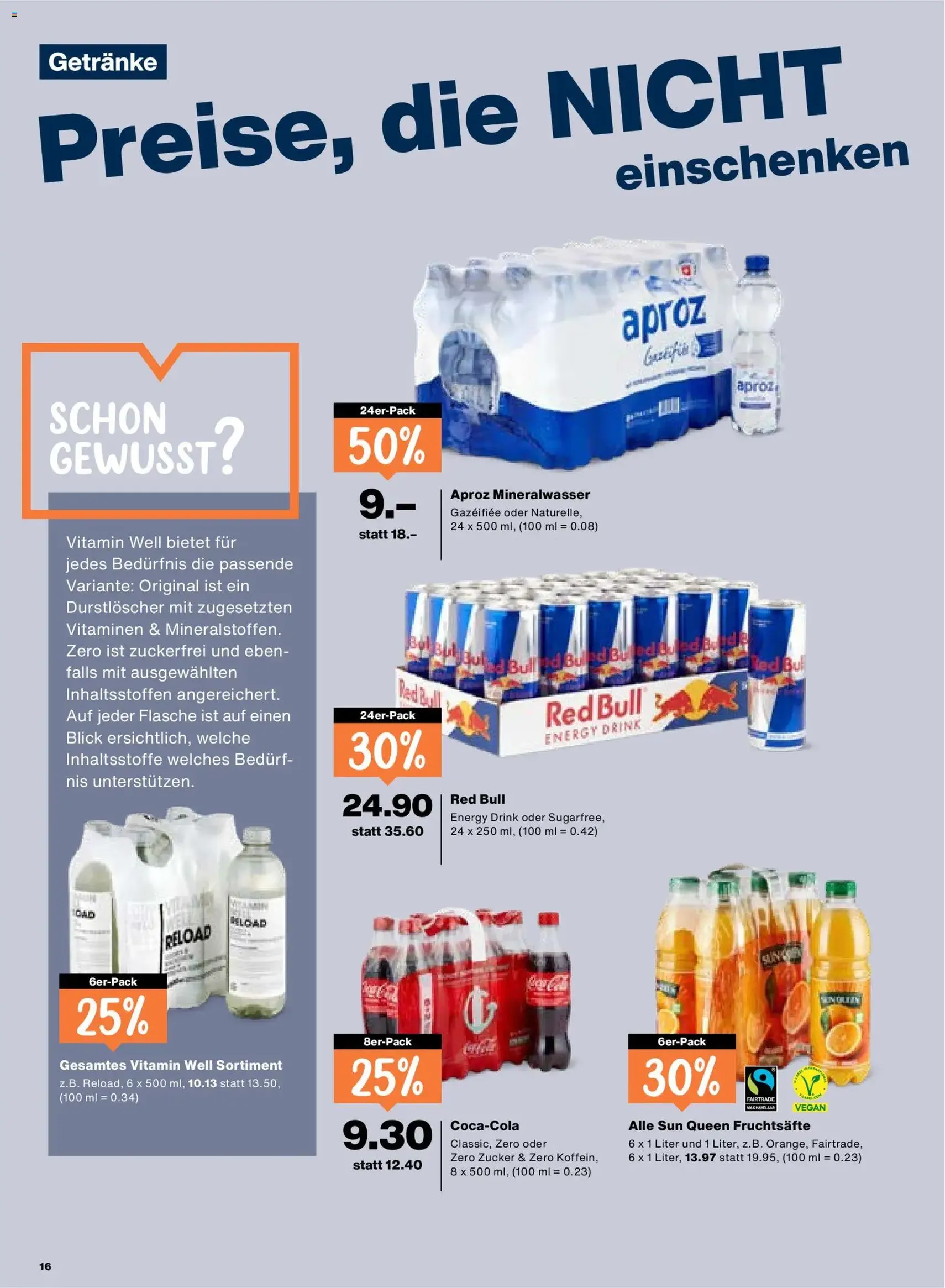 Migros aktionen - Gültiger Prospekt ab 17.09.2026, Seite 16 von insgesamt 24