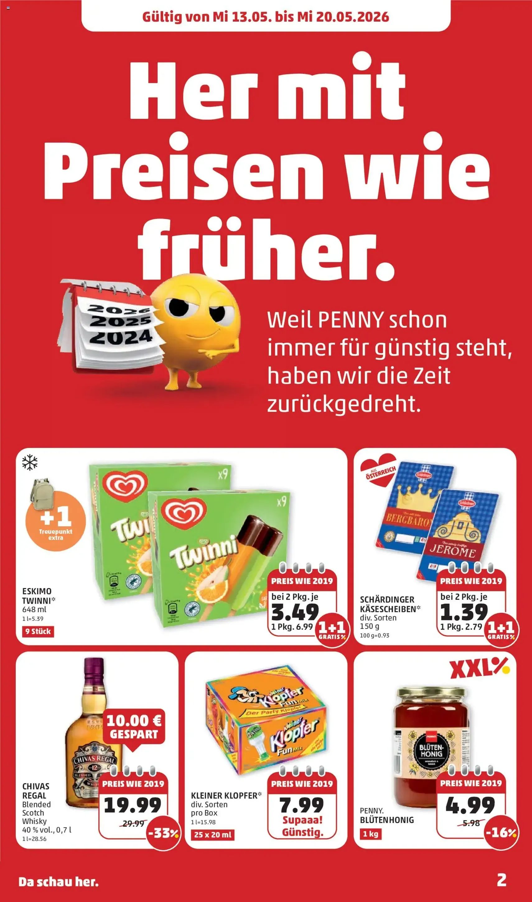 Penny Markt Flugblatt - Gültiger Prospekt ab 13.05.2026, Seite 2 von insgesamt 32