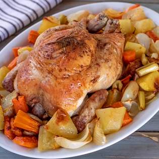 Recipe preview Easy homemade Christmas chicken recipe