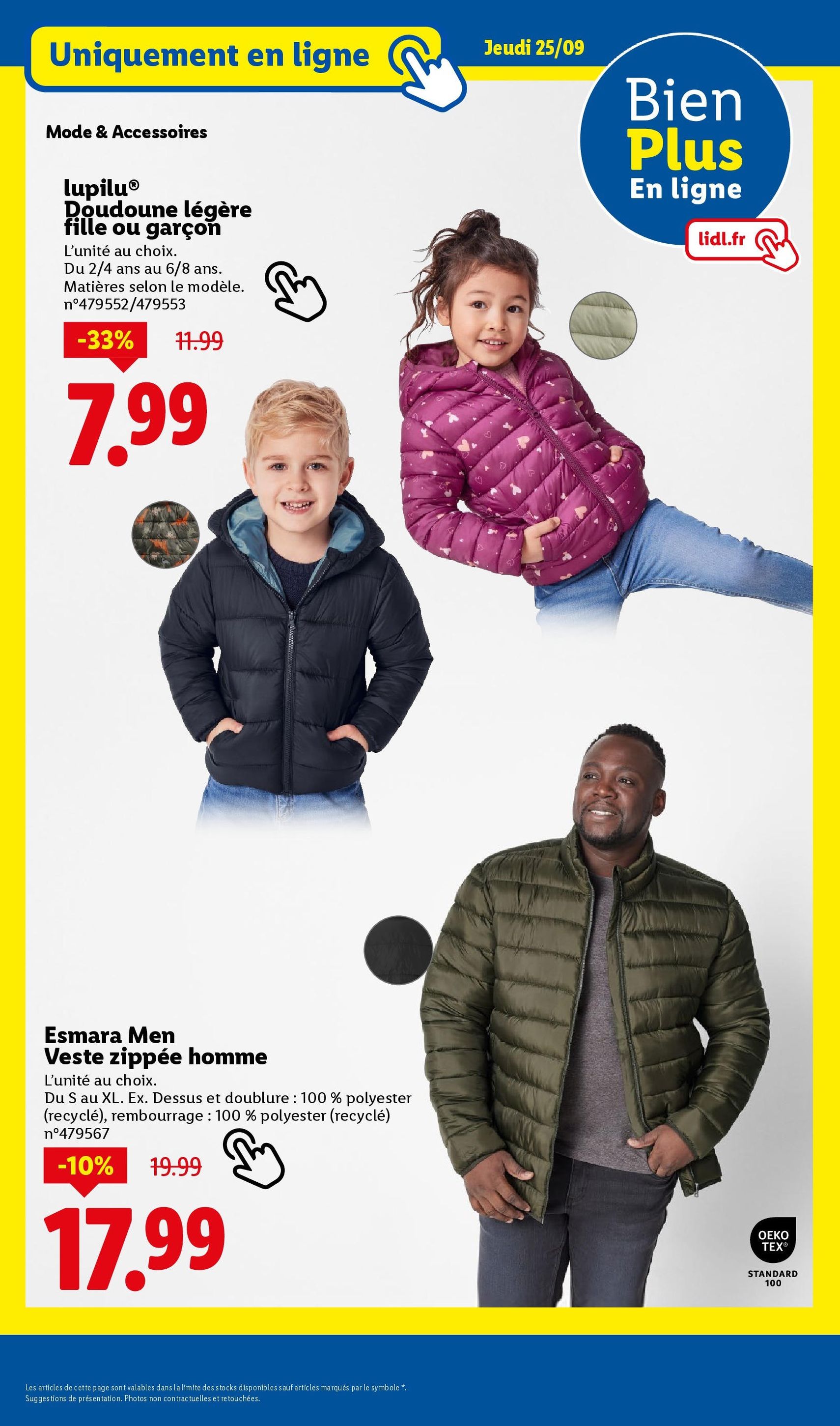 LIDL catalogue semaine 39 - brochure valable à partir du 25/09/2025, page 39 sur 73