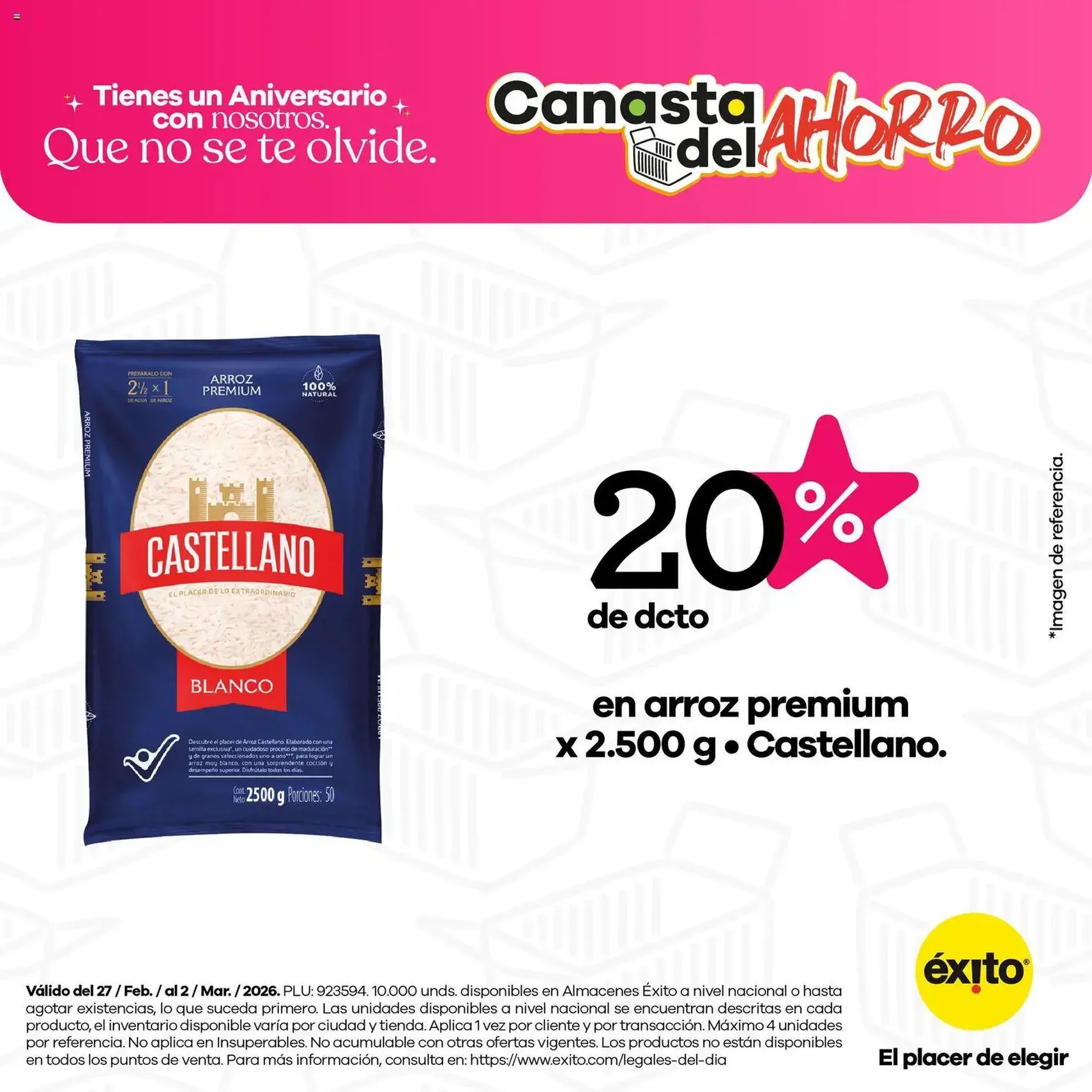 Éxito catálogo - folleto válido desde 27/02/2026 página 2 de 8