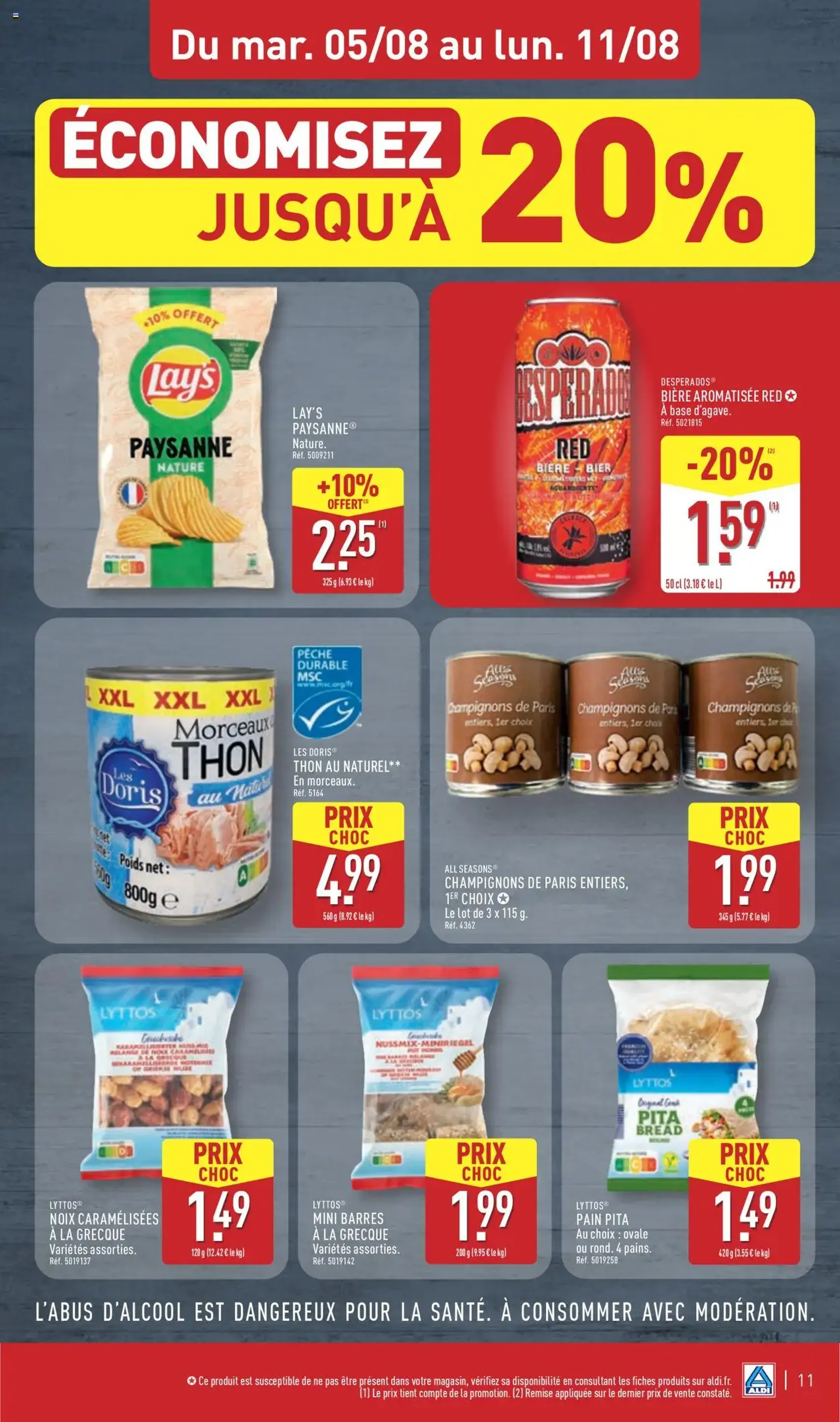 Aldi catalogue semaine 32 - brochure valable à partir du 05/08/2025, page 13 sur 41 Aldi catalogue semaine 32 - brochure valable à partir du 05/08/2025, page 13 sur 41