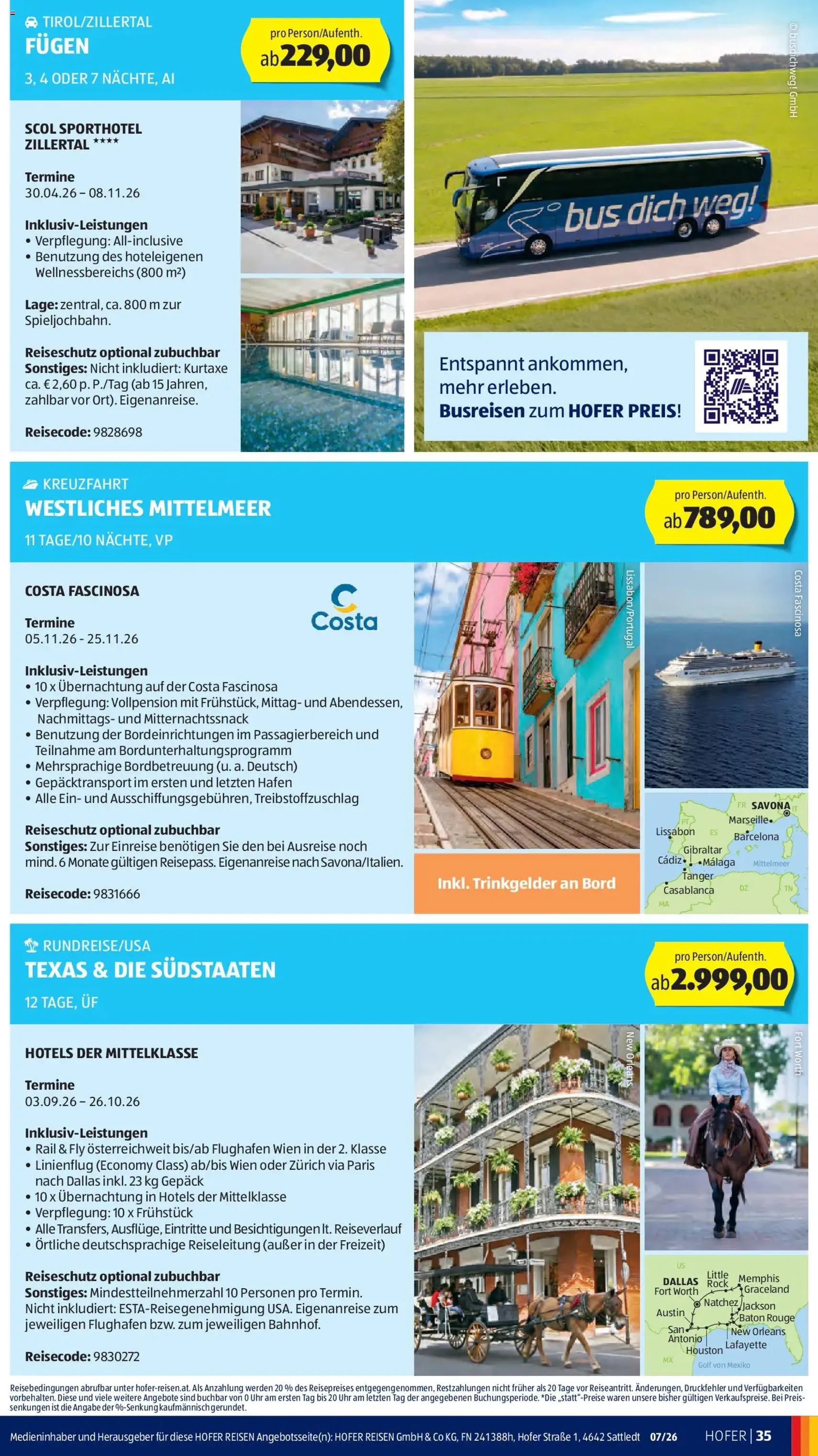 Hofer Flugblatt - Gültiger Prospekt ab 06.02.2026, Seite 39 von insgesamt 43