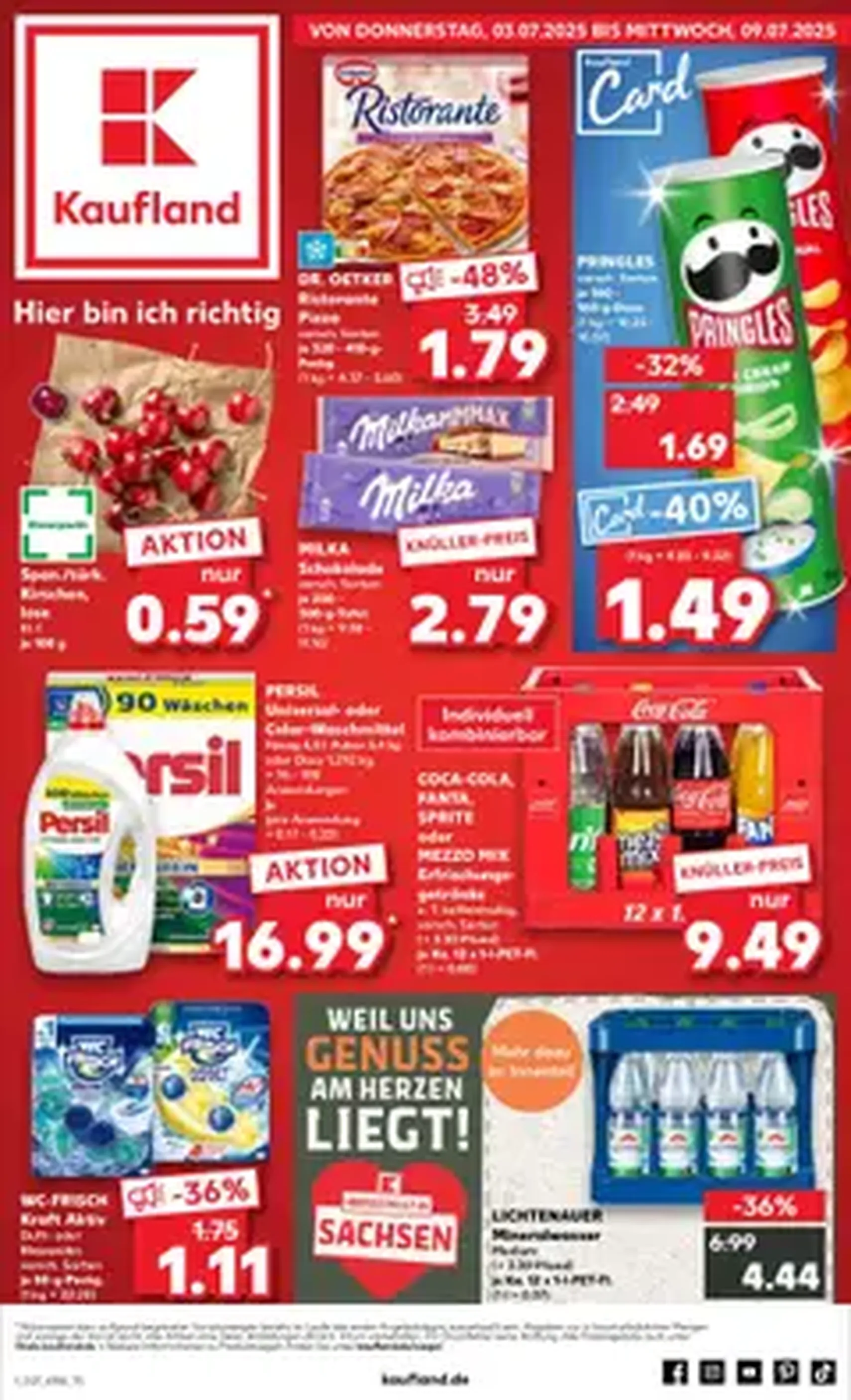 Kaufland Prospekt - Gültiger Prospekt ab 03.07.2025, Seite 1 von insgesamt 1