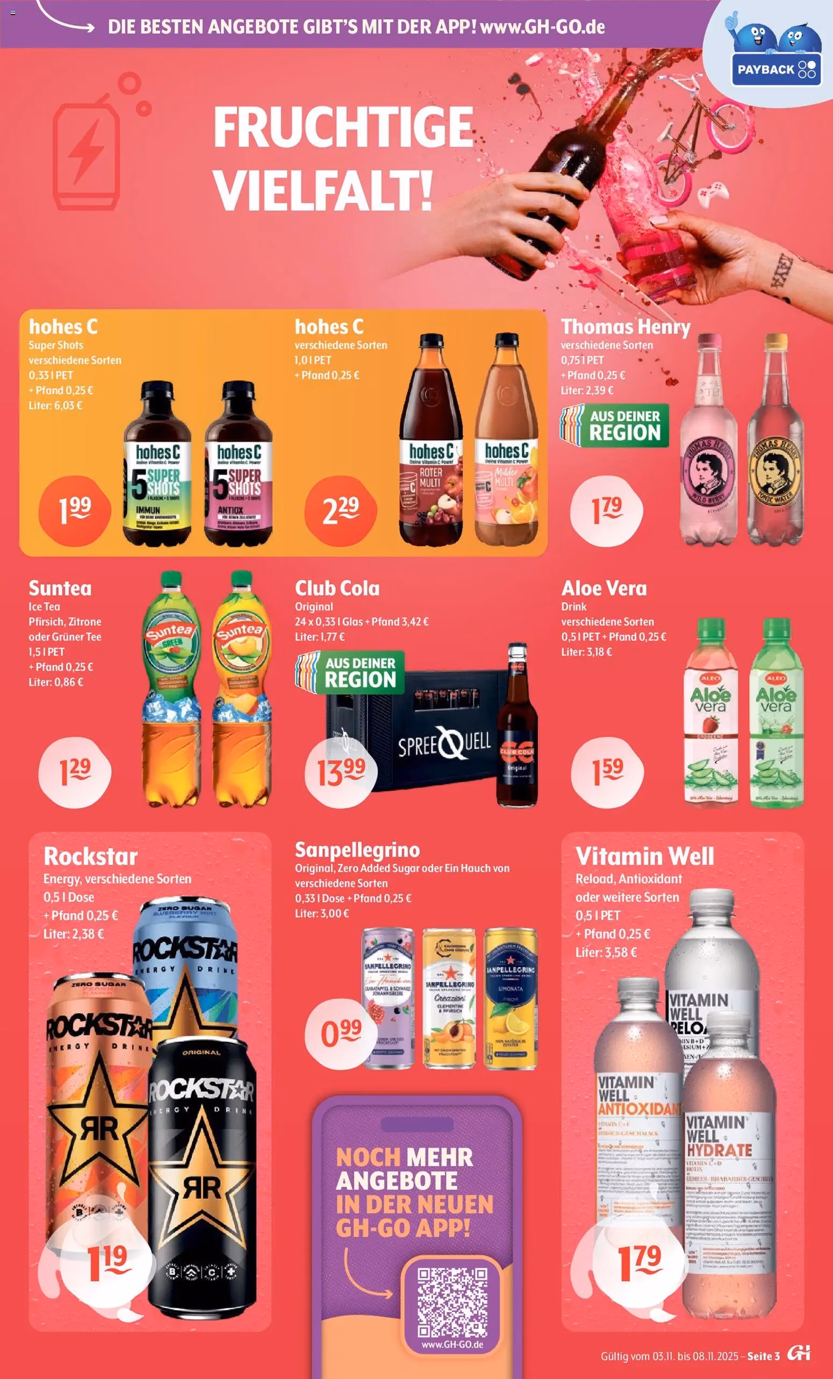 Trink und Spare Prospekt - Gültiger Prospekt ab 03.11.2025, Seite 3 von insgesamt 10 Trink und Spare Prospekt - Gültiger Prospekt ab 03.11.2025, Seite 3 von insgesamt 10