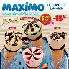 Maximo catalogue - Prévisualisation du catalogue valable à partir du 22/05/2026