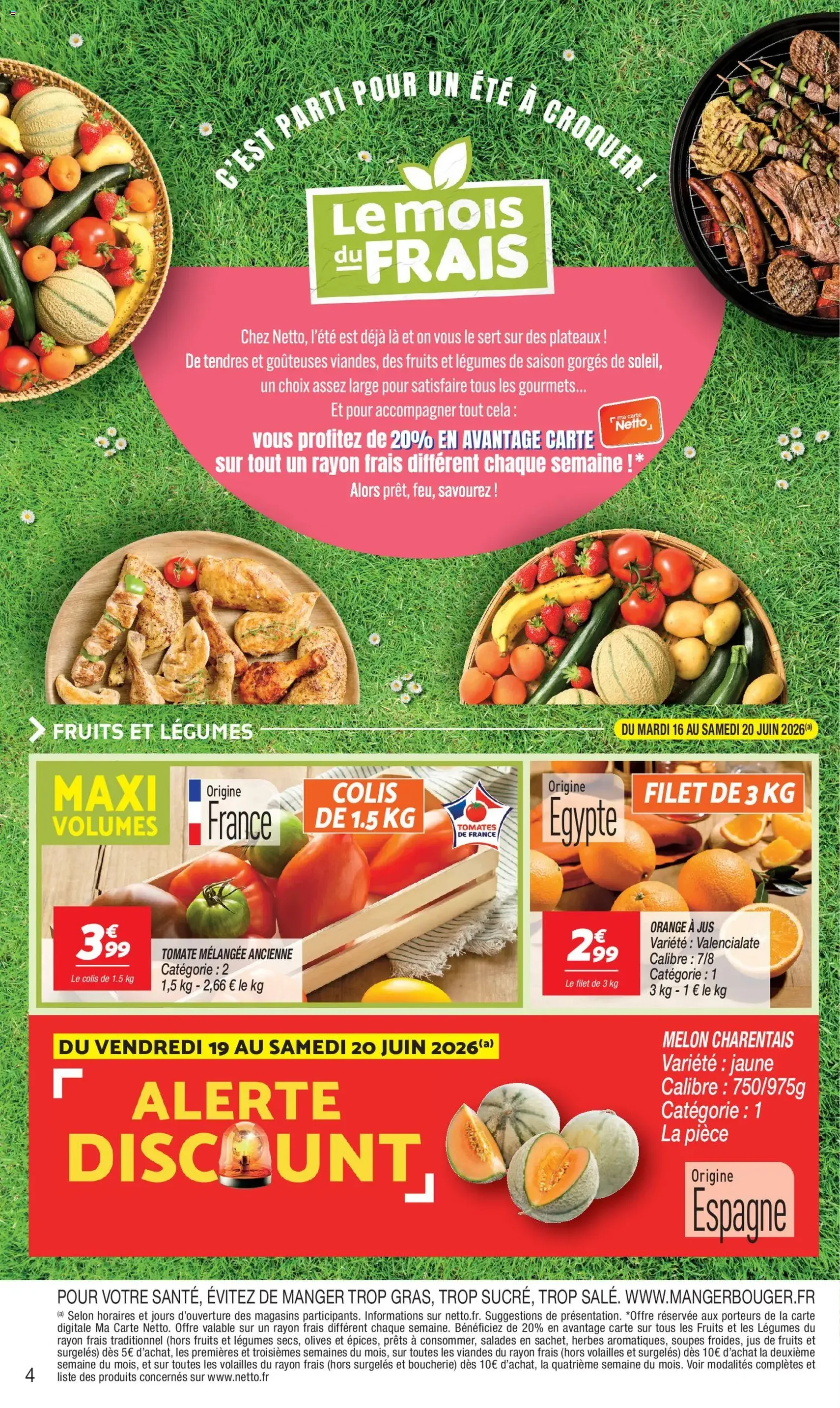 Netto catalogue - brochure valable à partir du 16/06/2026, page 4 sur 20