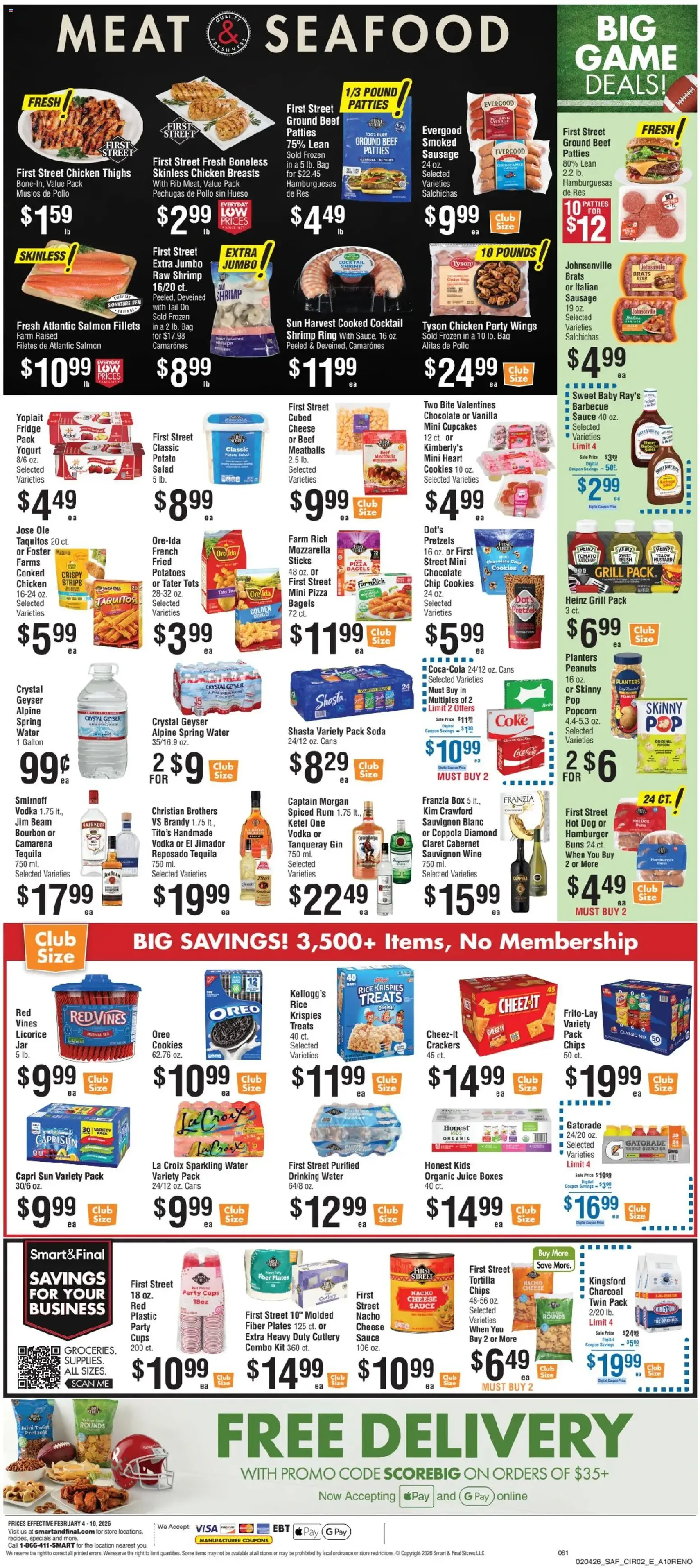 Smart & Final Weekly Ad - valid flyer from 02/04/2026, page 3 of 3