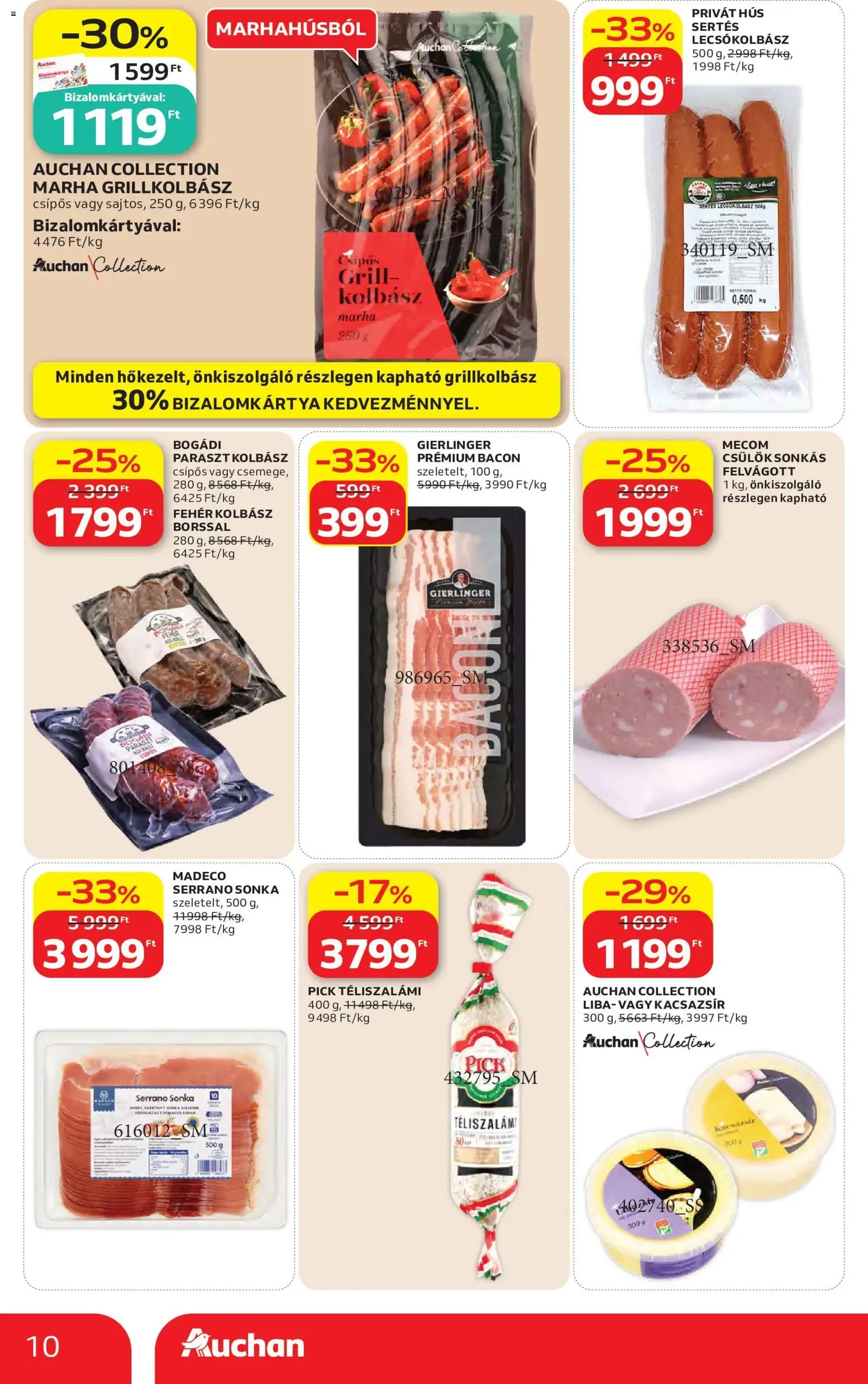 Auchan akciós újság - 2026.06.04. érvényes szórólap 10 oldal 57 oldalból