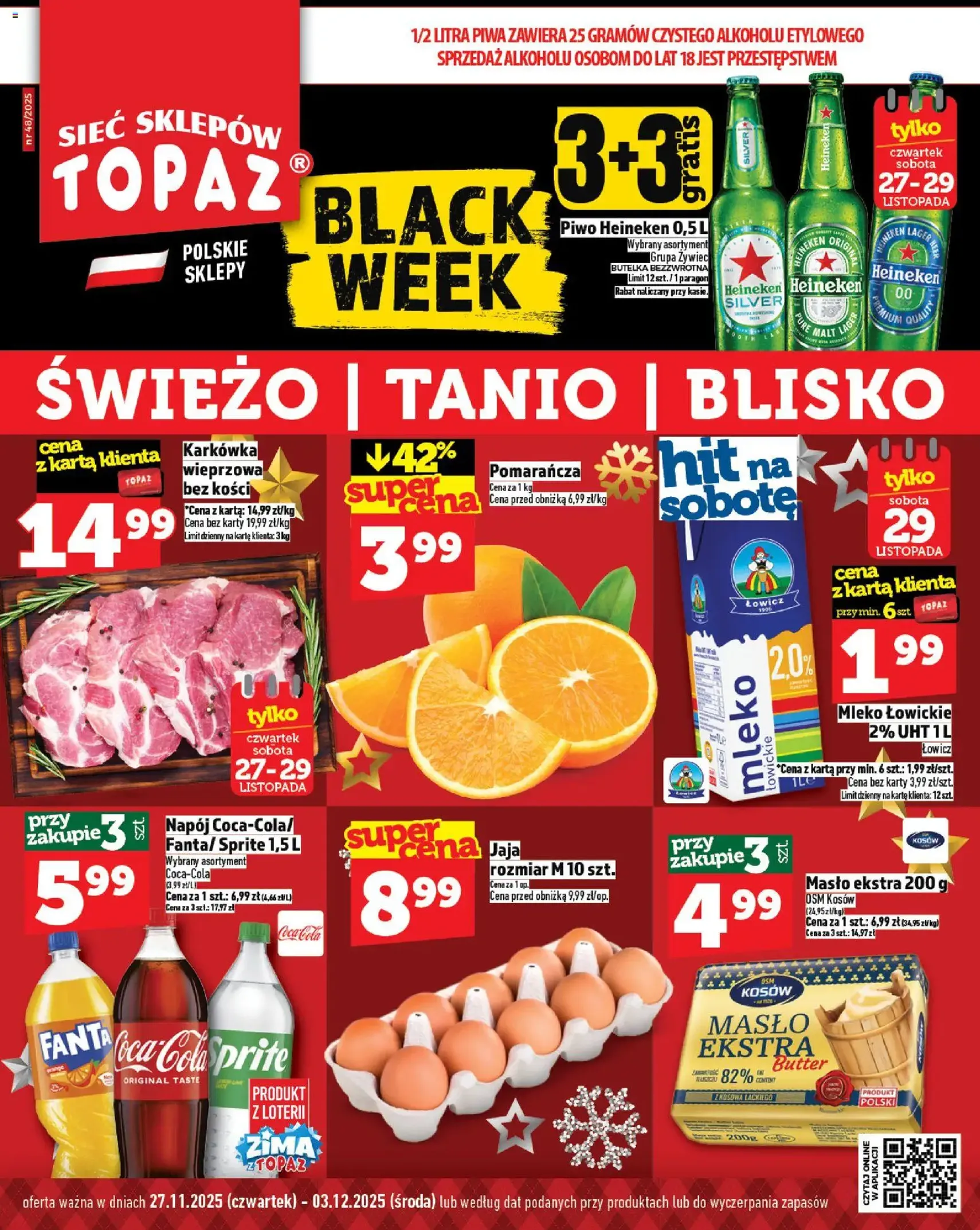 Topaz Black Friday - ważny gazetka od 27.11.2025 strona 1 z 32