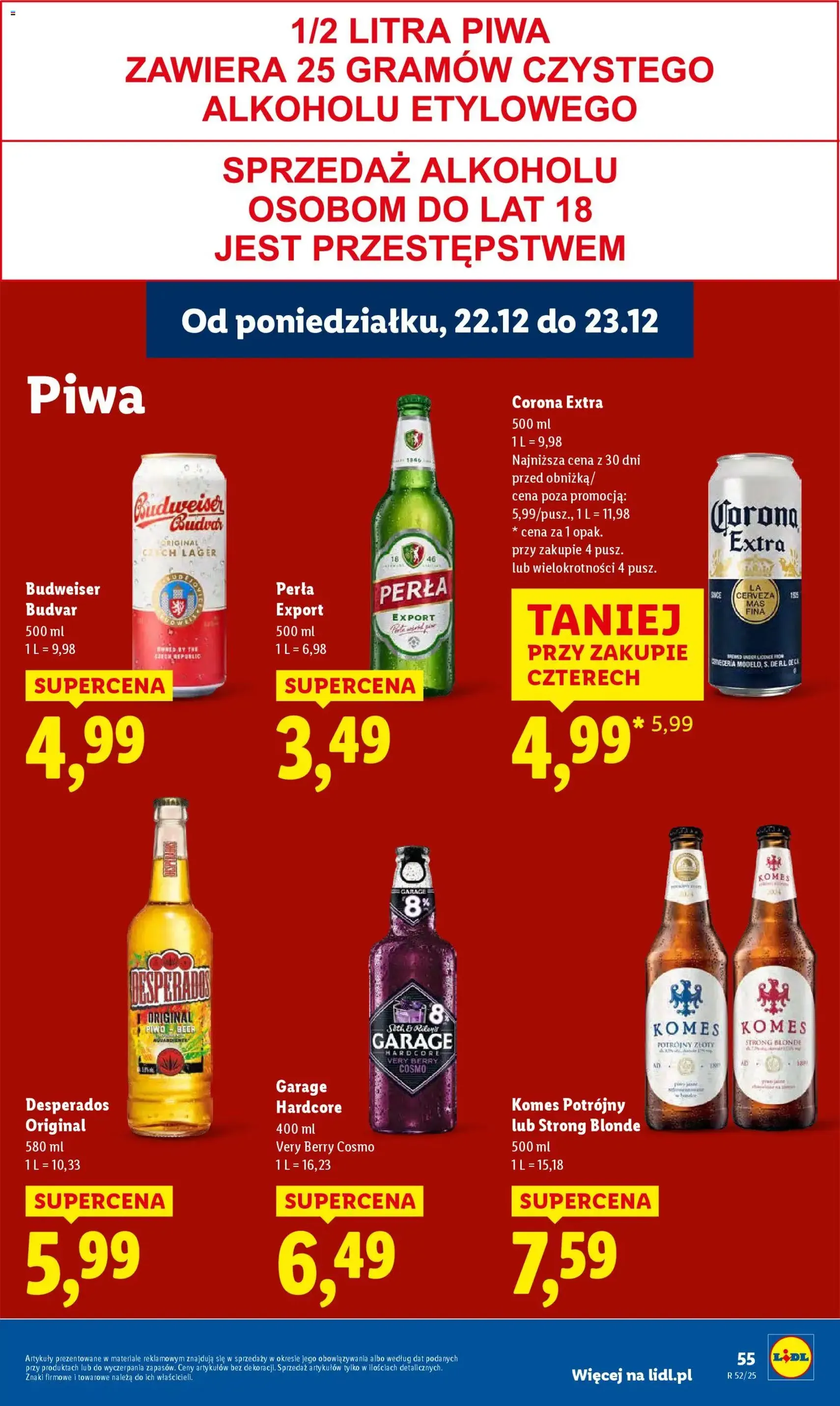 Lidl Gazetka - ważny gazetka od 22.12.2025 strona 57 z 69
