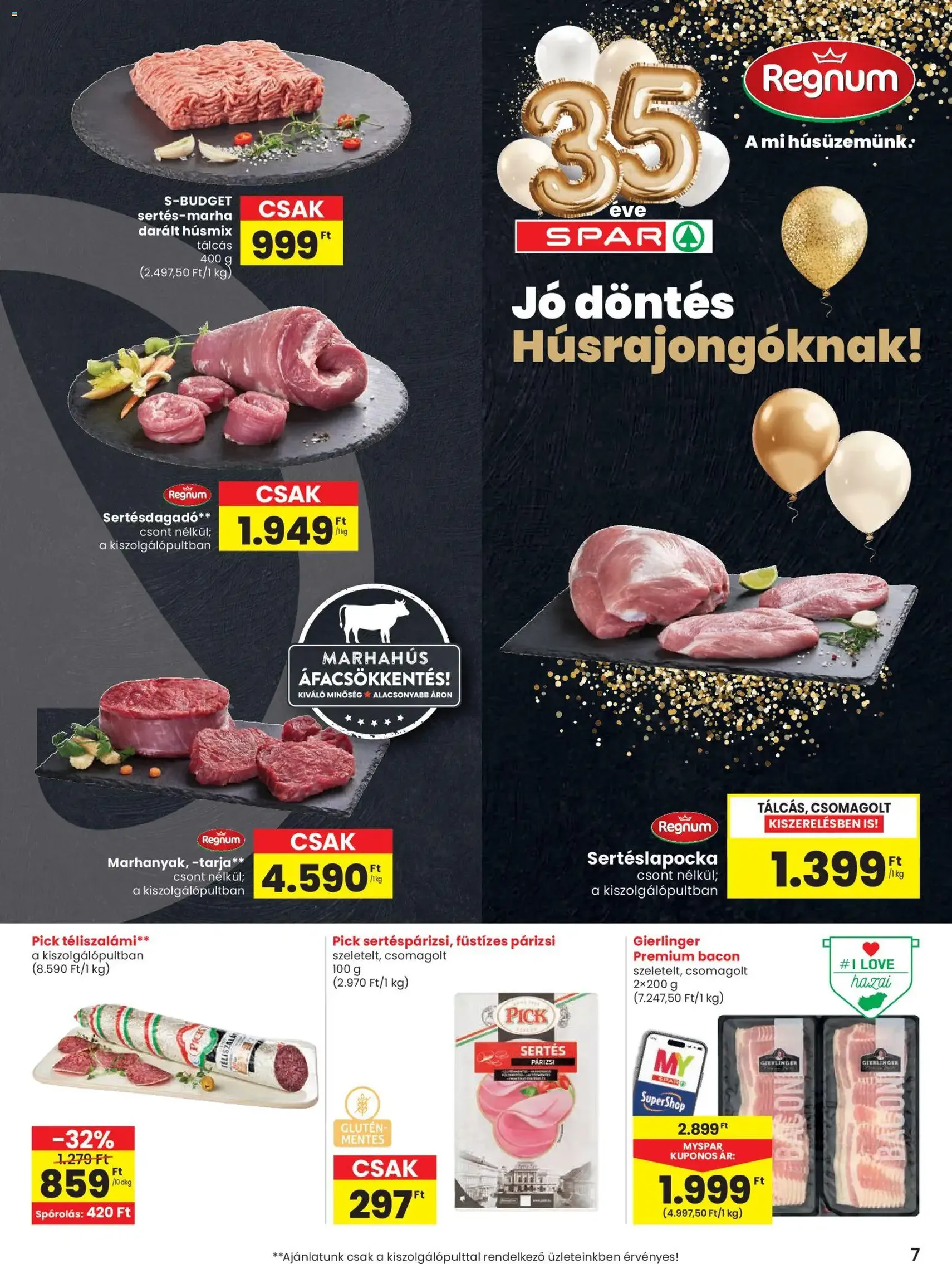 Spar Akciós újság - 2026.02.12. érvényes szórólap 7 oldal 20 oldalból