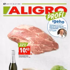 Aligro Aktionen - Prospekt Vorschau gültig ab 17.11.2025