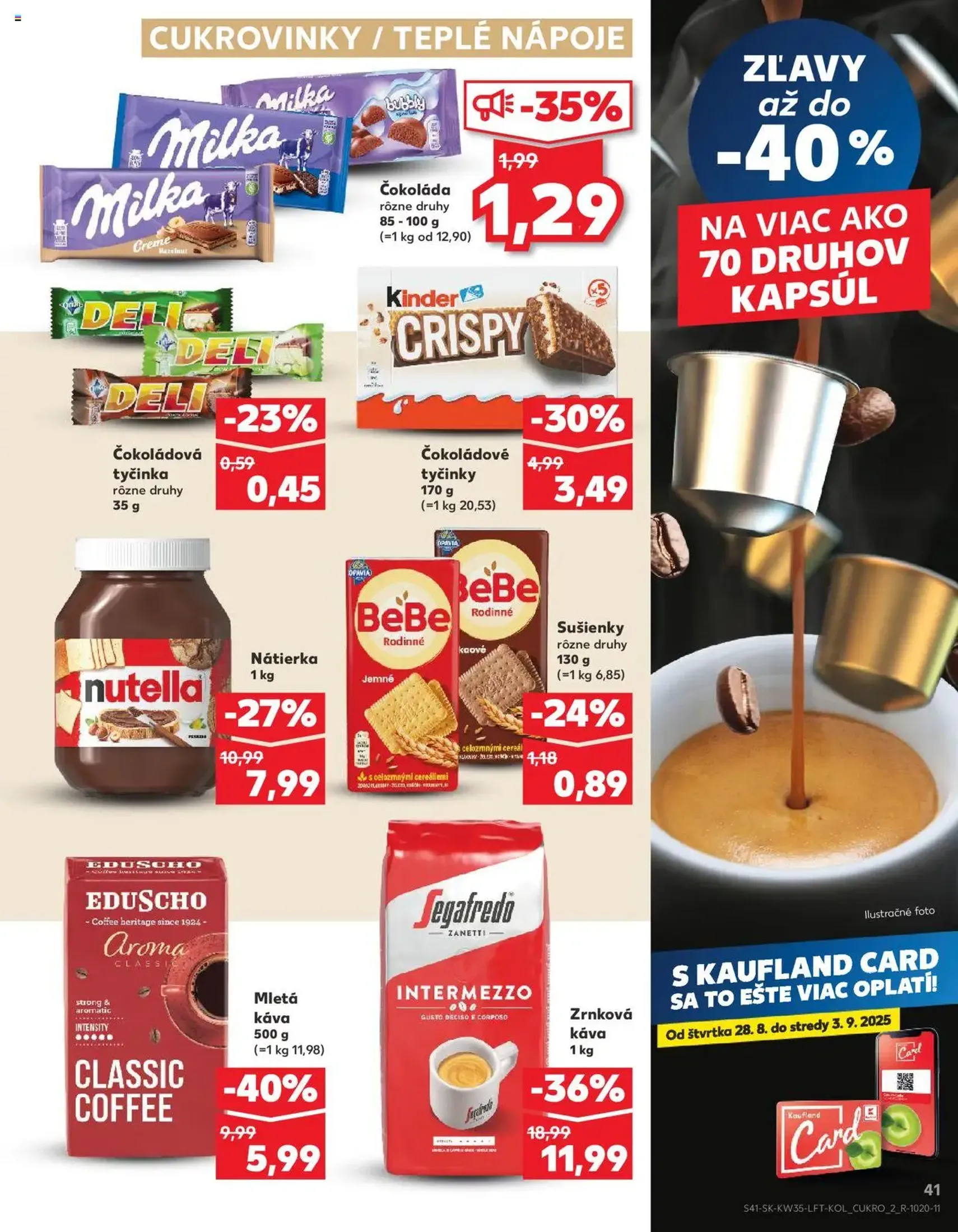 Kaufland SK Bratislava-Devínska Nová Ves - 2025.08.28. érvényes szórólap 41 oldal 80 oldalból
