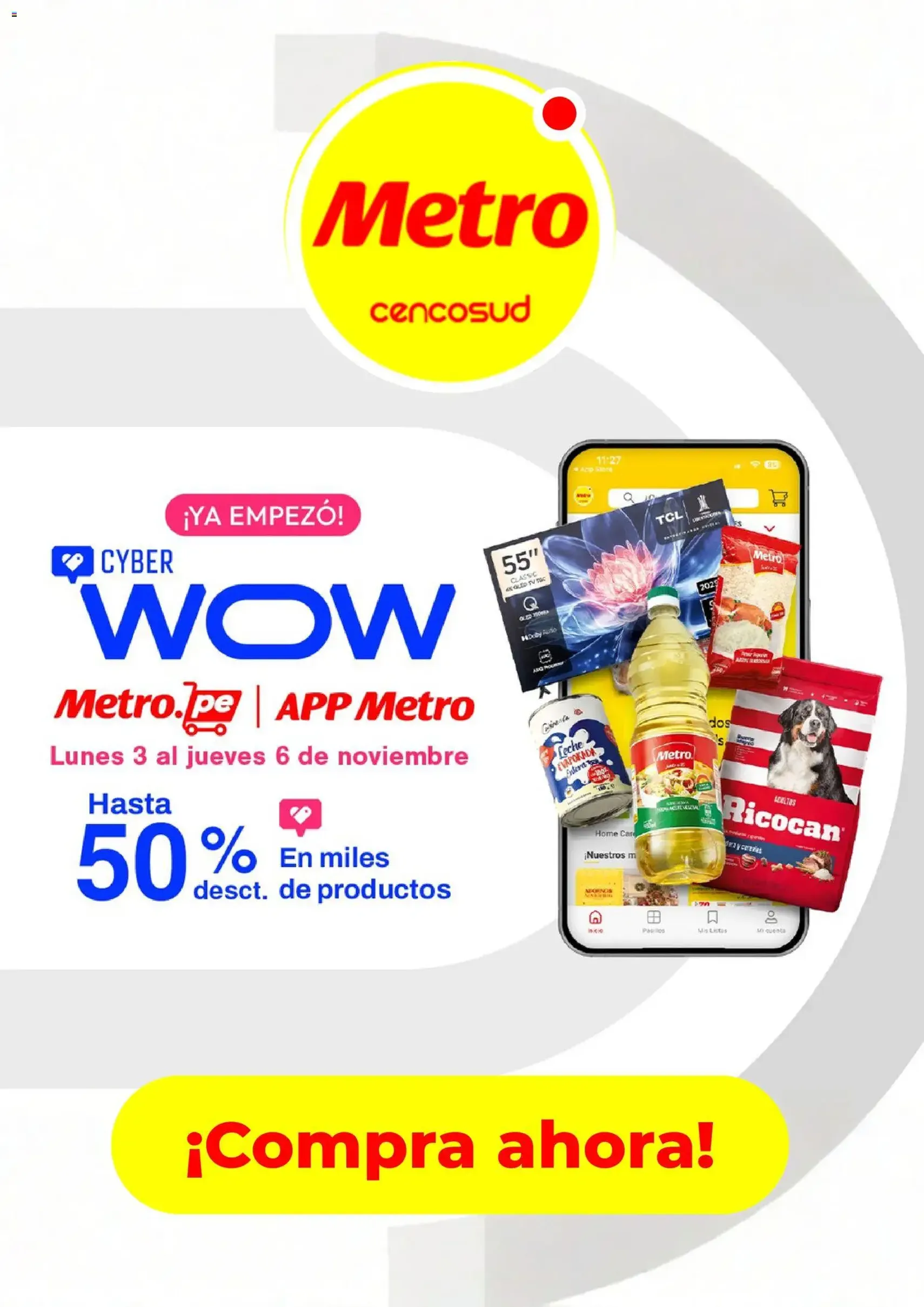 Metro - Cyber Wow - folleto válido desde 03/11/2025 página 1 de 13