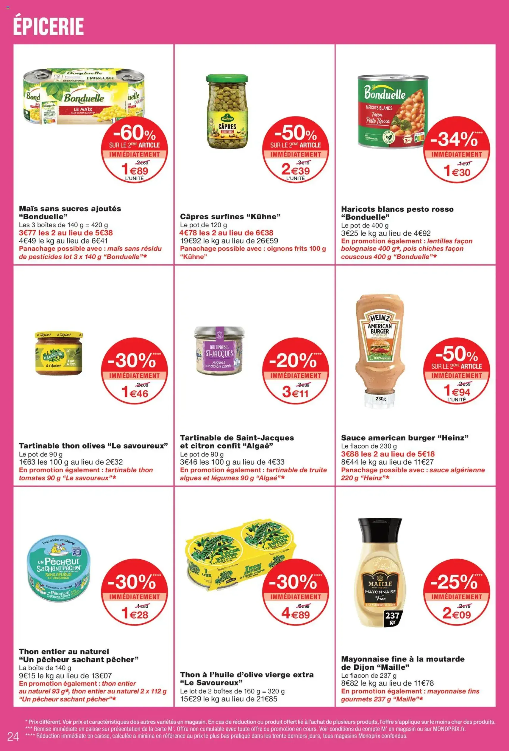 Monoprix catalogue - brochure valable à partir du 11/08/2026, page 24 sur 46