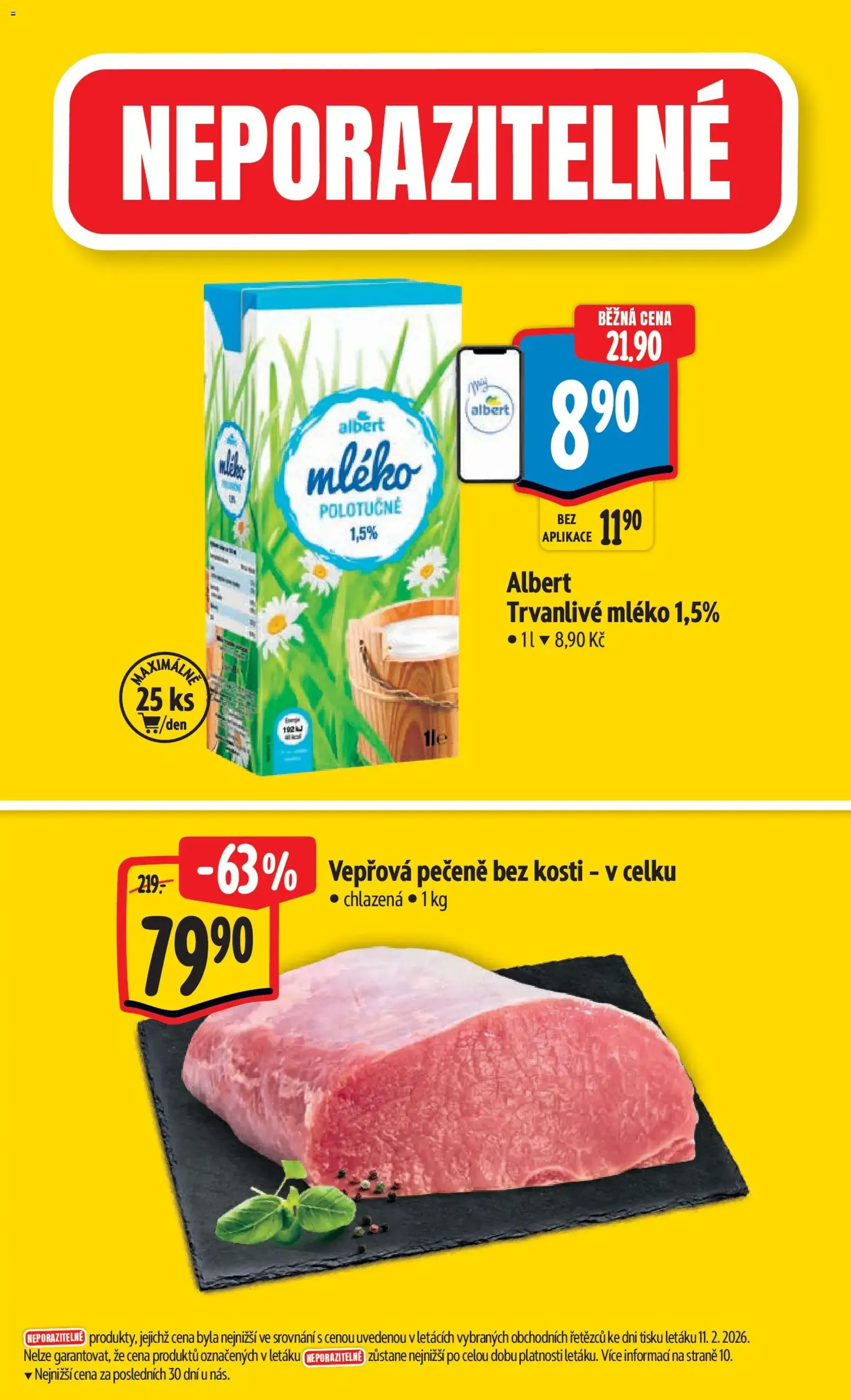 Albert leták - Hypermarket - platný leták od 18.02.2026 strana 2 z 47