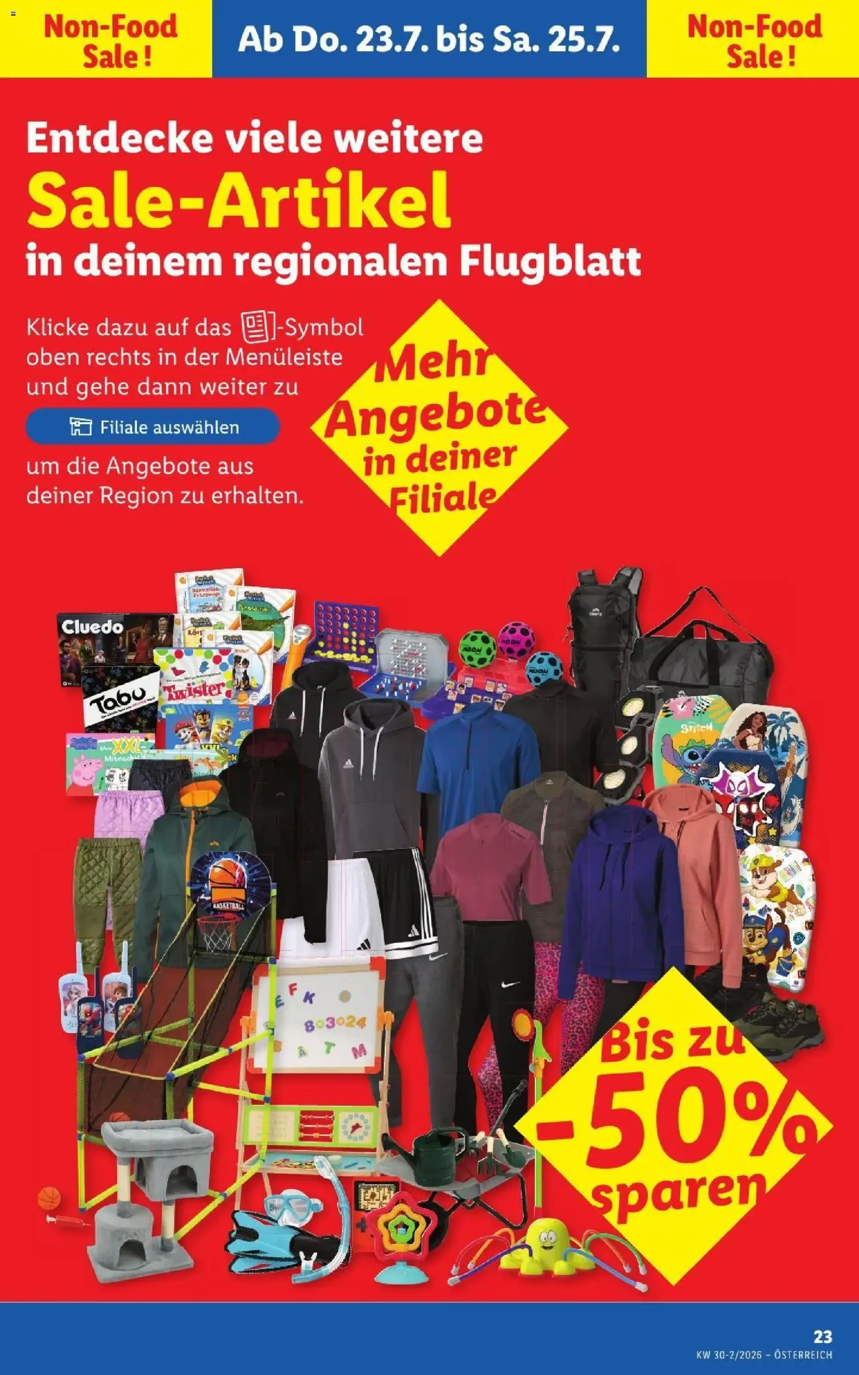 Lidl - Flugblatt - Gültiger Prospekt ab 23.07.2026, Seite 27 von insgesamt 55