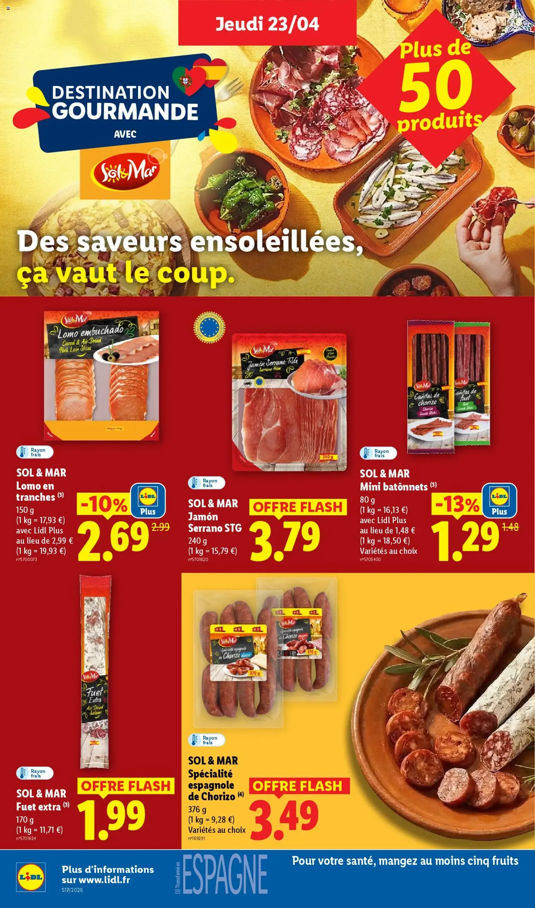 LIDL catalogue - brochure valable à partir du 23/04/2026, page 16 sur 70