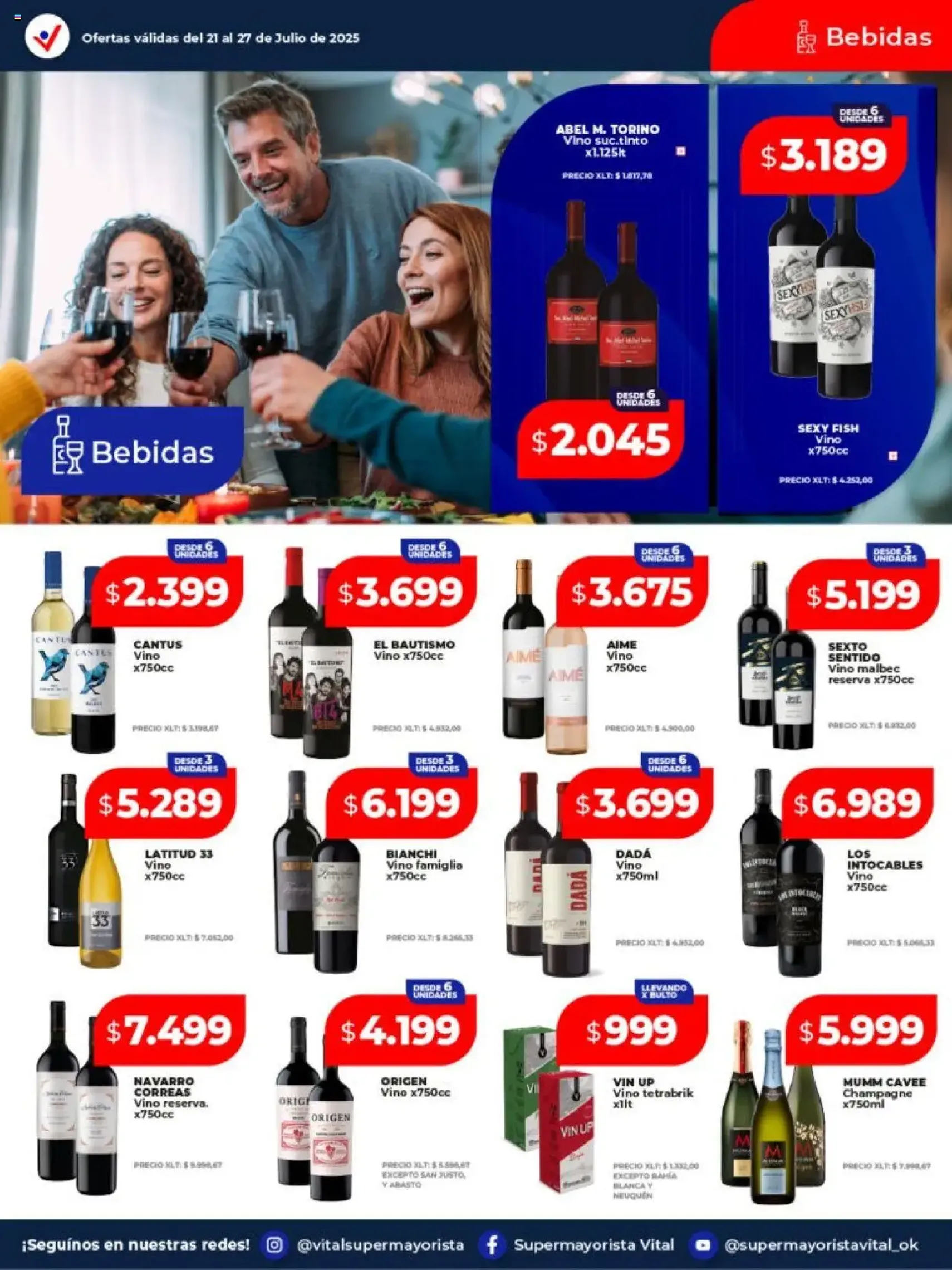 Vital ofertas - folleto válido desde 21/07/2025 página 11 de 24 Vital ofertas - folleto válido desde 21/07/2025 página 11 de 24