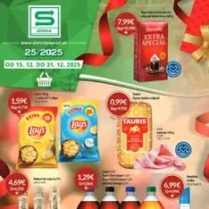 Sintra leták - náhľad letáku platný od 15.12.2025