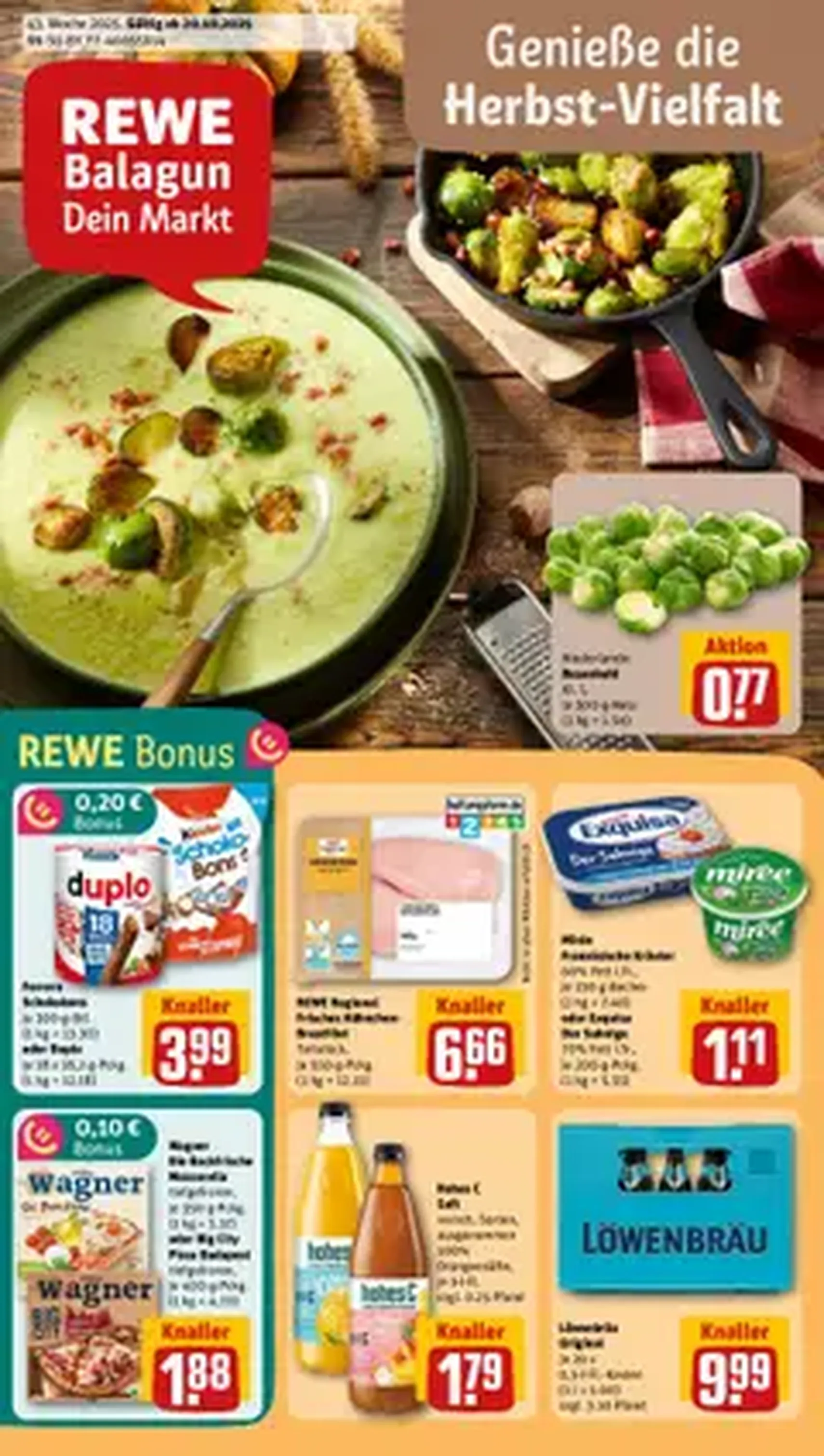 Rewe DE - DE Folder - geldige folder vanaf 20-10-2025 pagina 1 van 1