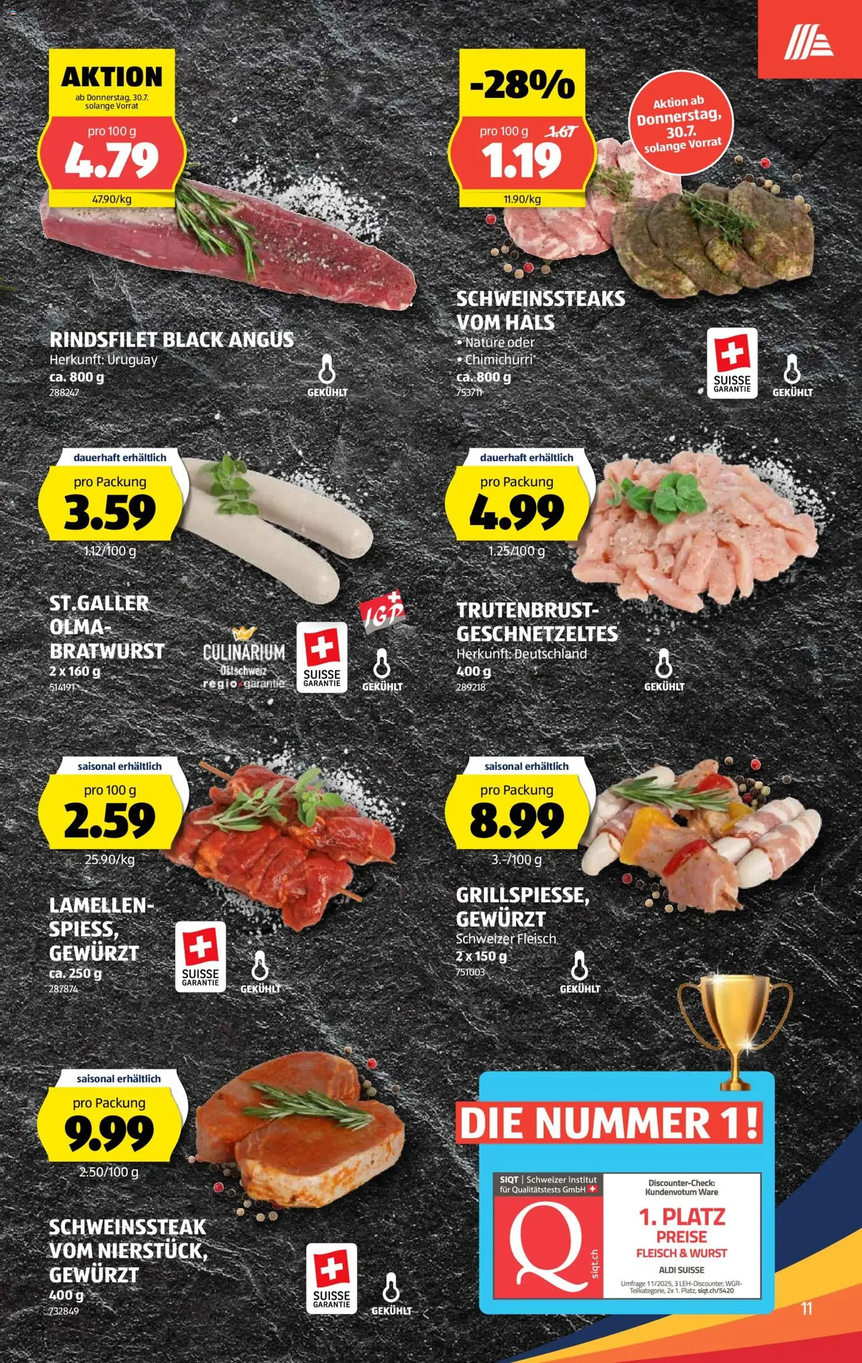 Aldi aktionen - Gültiger Prospekt ab 30.07.2026, Seite 11 von insgesamt 43