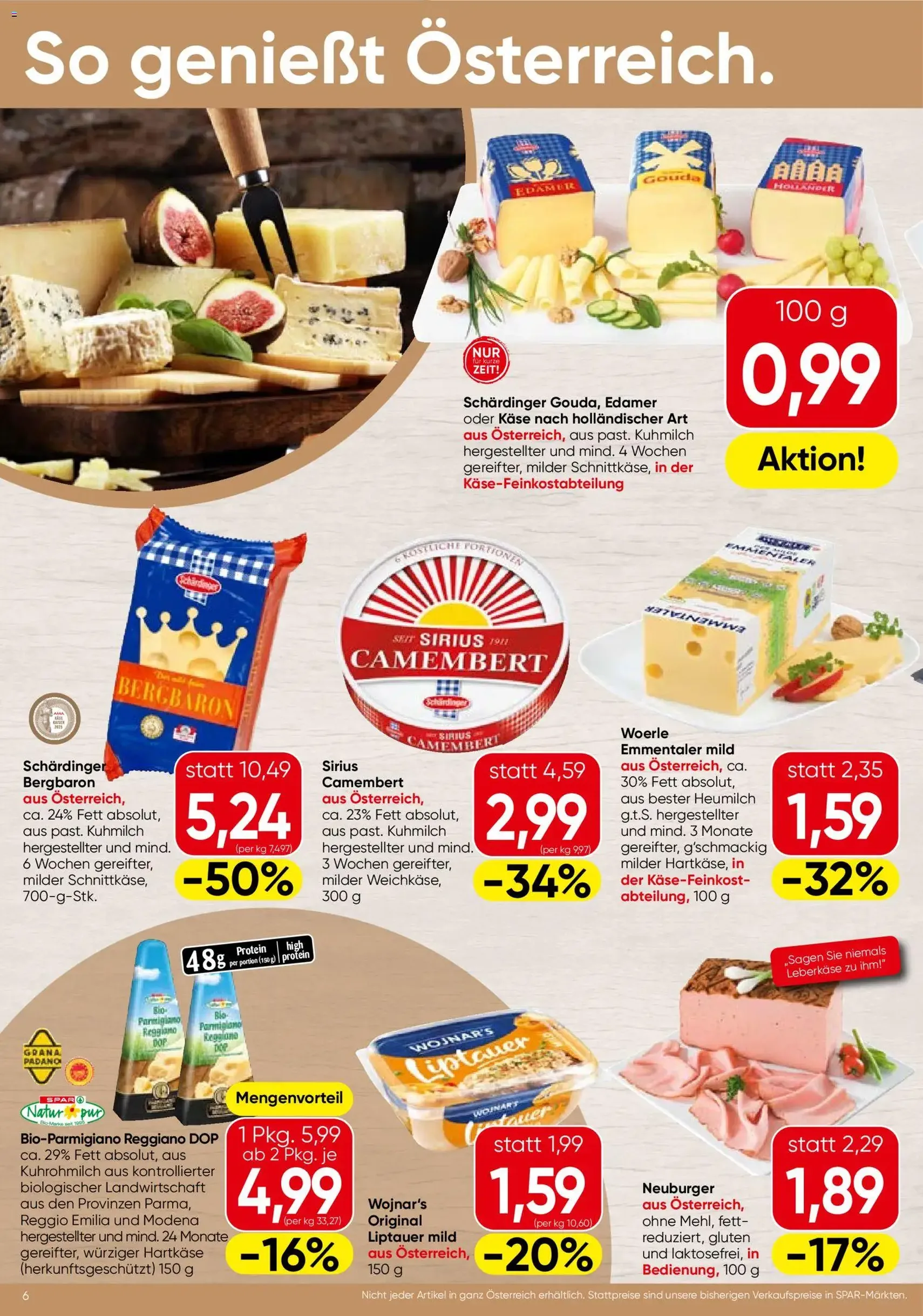 Spar Flugblatt - Gültiger Prospekt ab 22.10.2026, Seite 6 von insgesamt 20