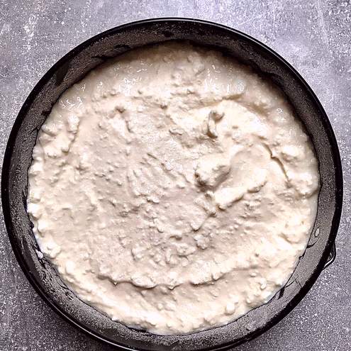 Meravigliosa torta di ricotta per il caffè - procedimento 1